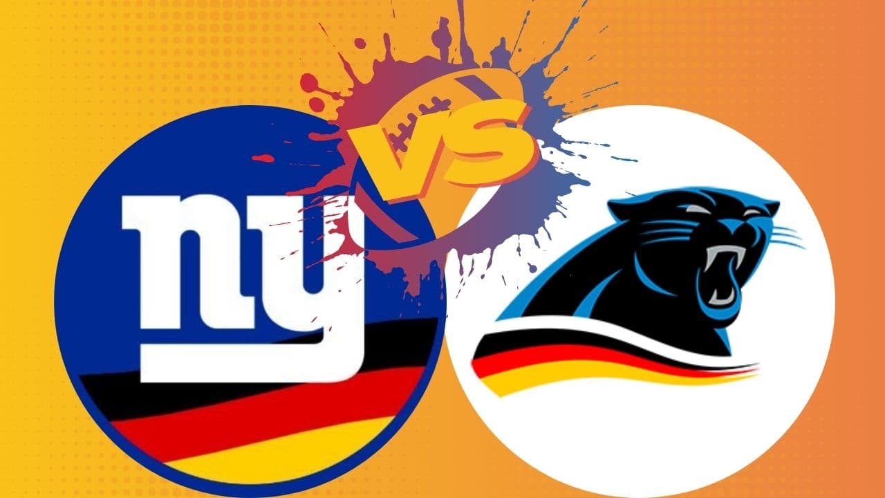 NFL in München: New York Giants treffen auf Carolina Panthers