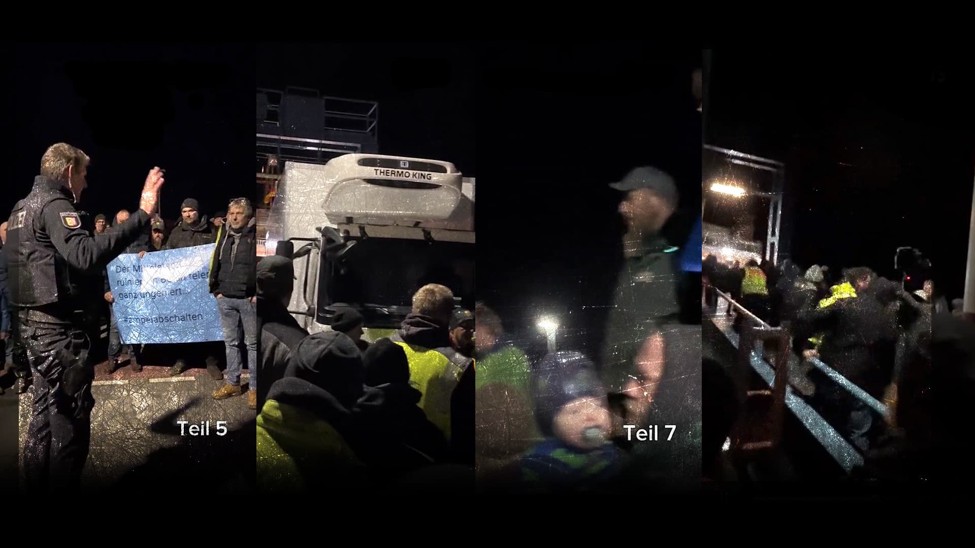 Keine Gewalt, kein Angriff: Dieses Beweis-Video dokumentiert die Bauern-Demo gegen Robert Habeck