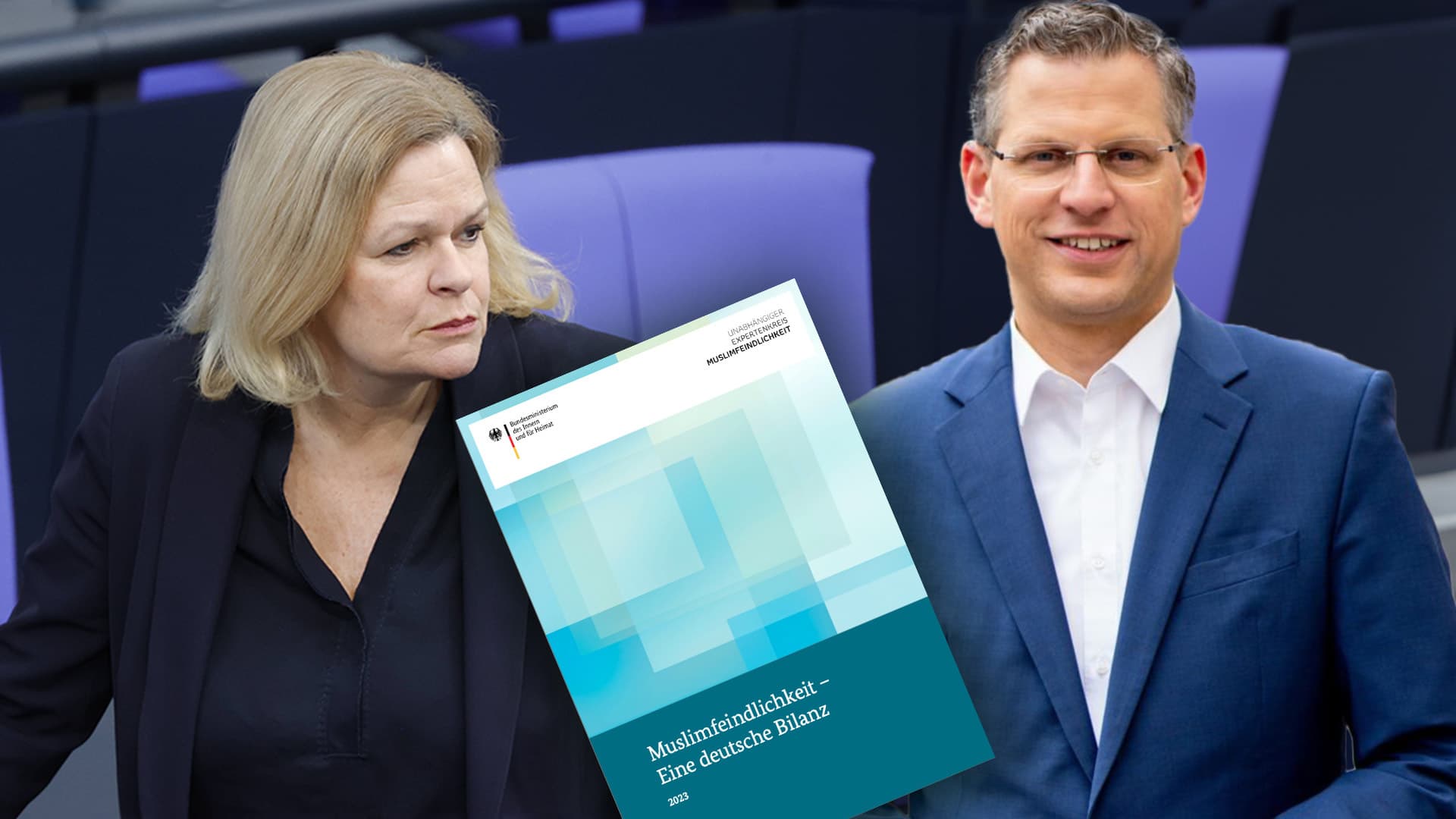 CDU-Innenexperte de Vries: Islam-Bericht von Bundesinnenministerin Faeser (SPD) gehört in den Papierkorb