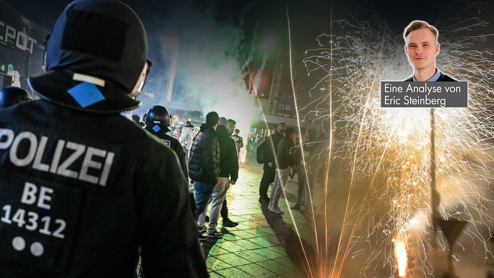 Böller auf Polizisten und Raketen in Menschenmengen: Berlin offenbarte an Silvester erneut seine gefährliche Hilflosigkeit