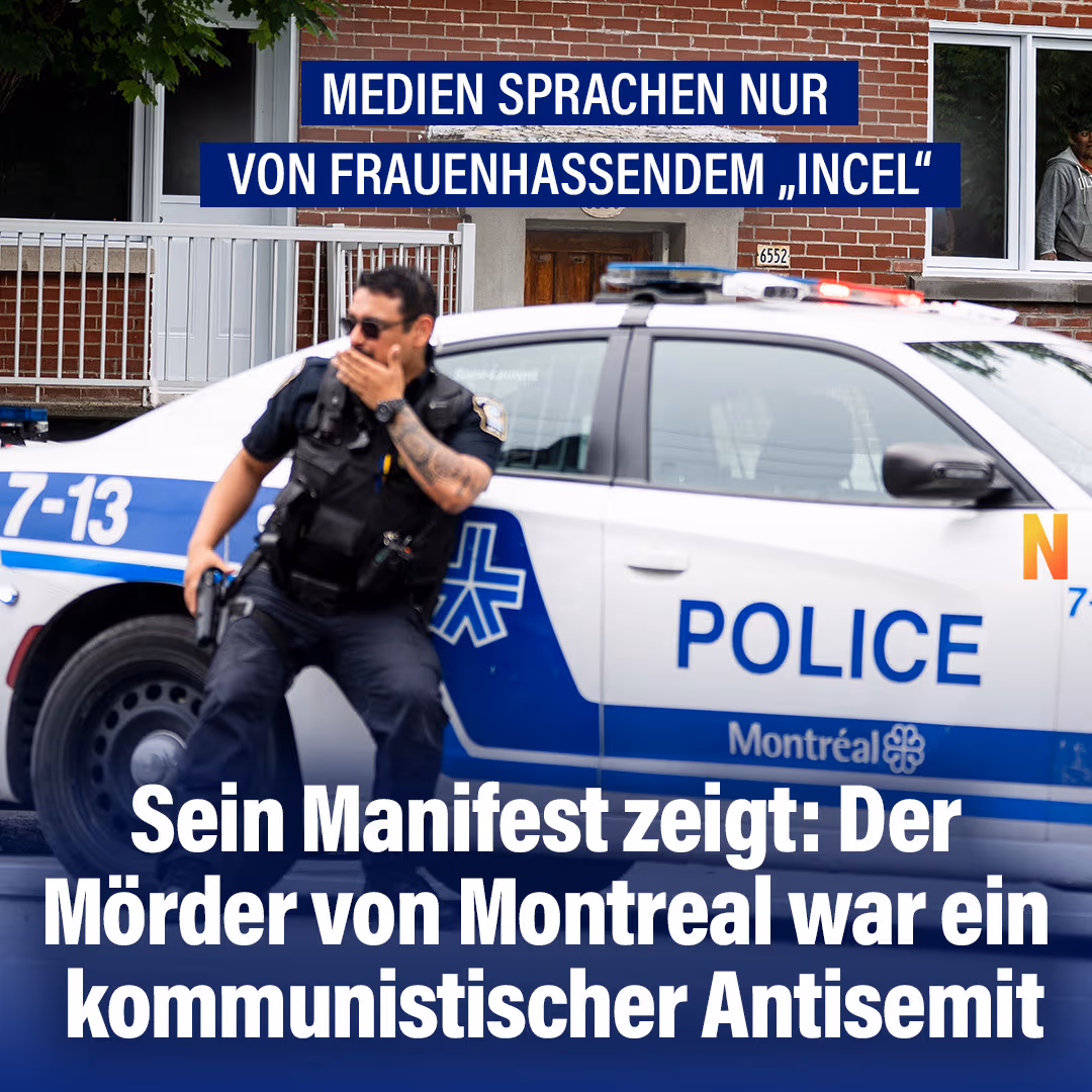 Sein Manifest zeigt: Der Mörder von Montreal war ein kommunistischer Antisemit
