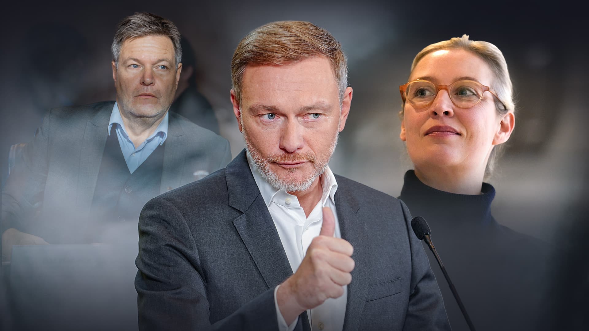 Nach Habeck-Rückzieher: Lindner will mit AfD-Weidel ins TV-Duell!