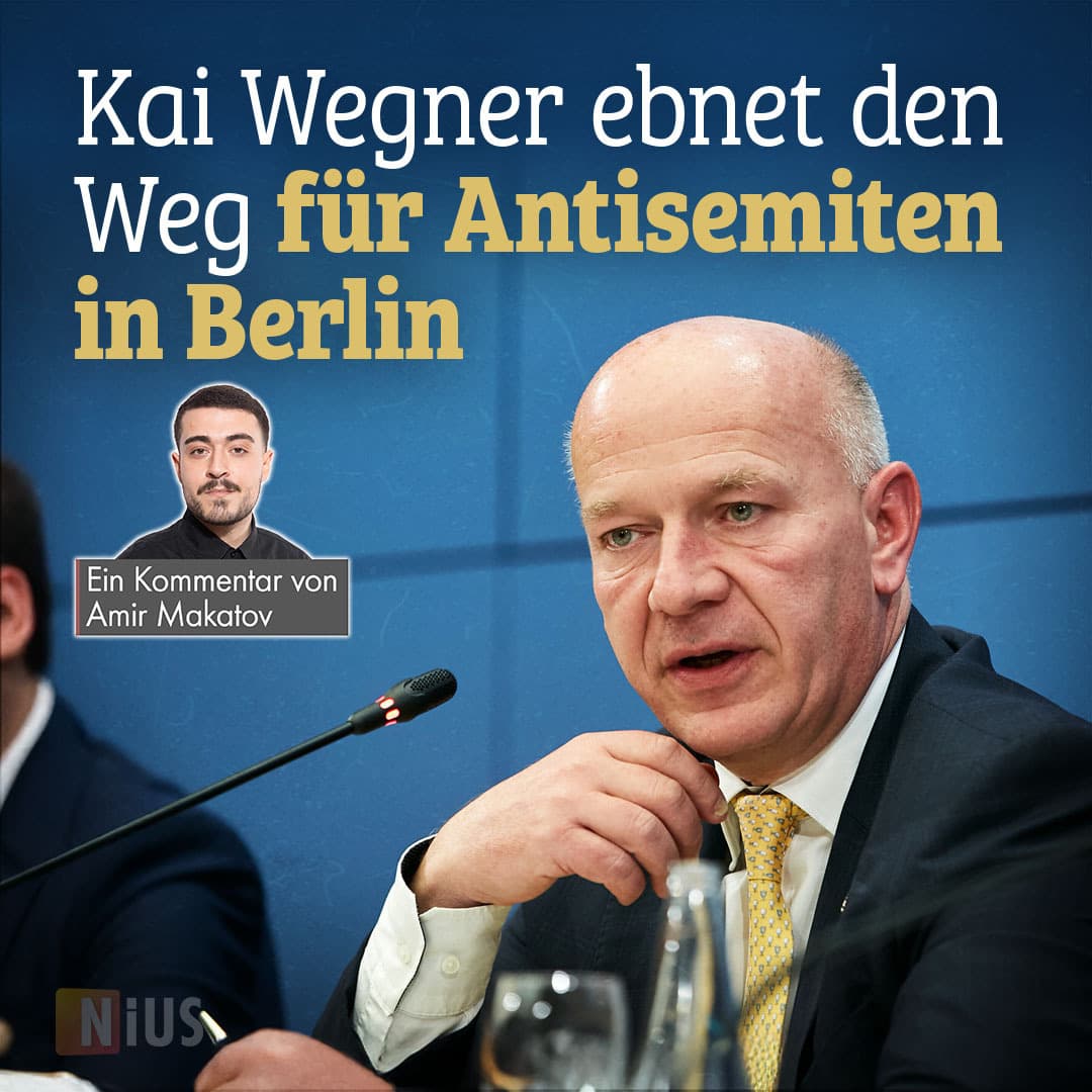 Kai Wegner ebnet den Weg für Antisemiten in Berlin