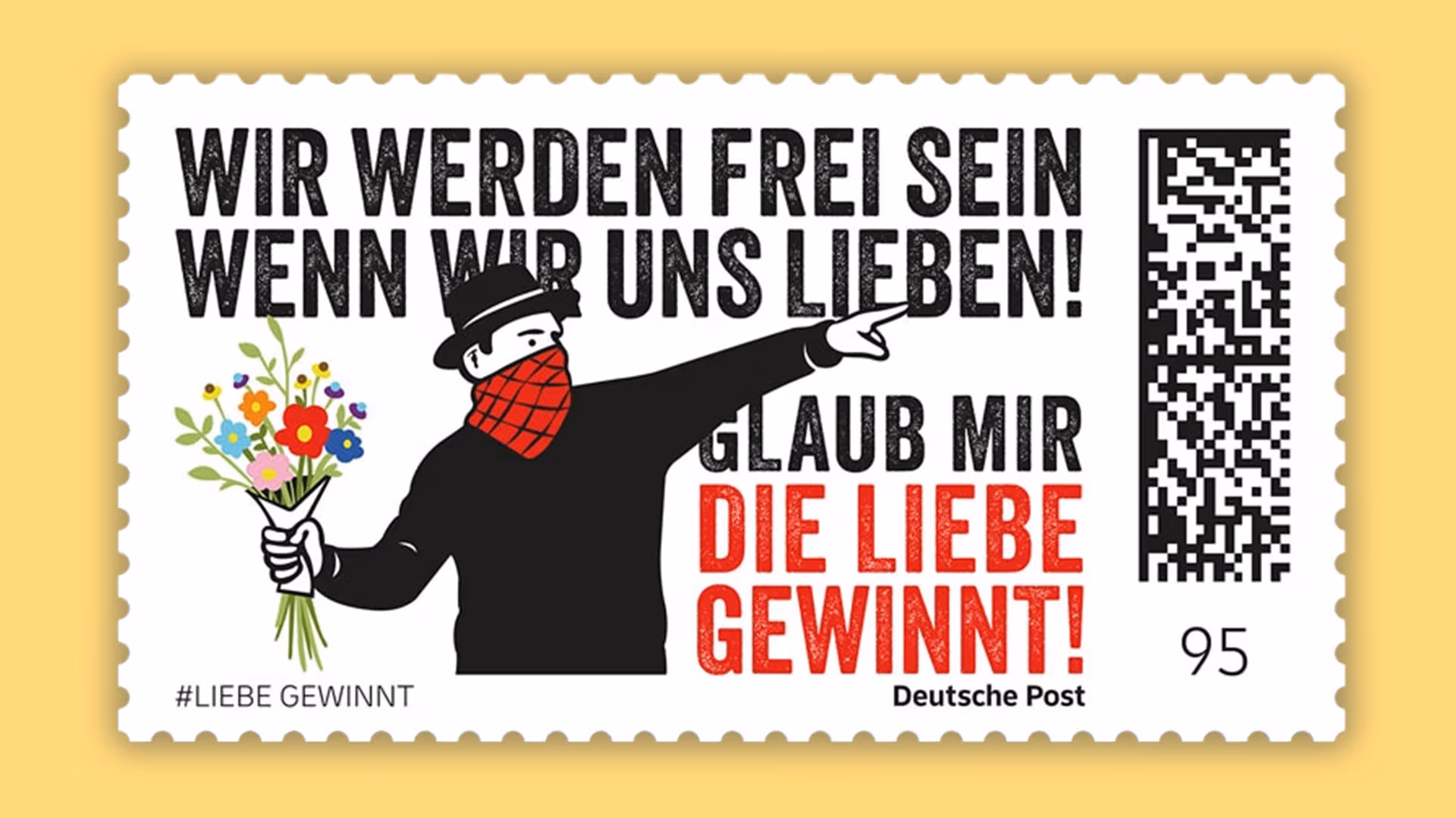 Deutsche Post bringt Antifa-Briefmarke raus