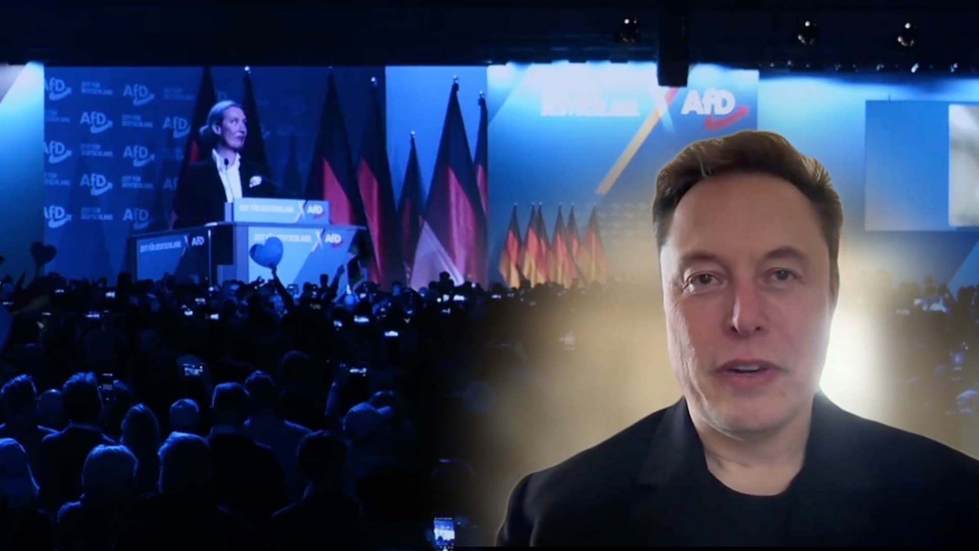 Elon Musk bei Wahlkampf-Auftakt der AfD: „Ich glaube, dass es sehr wichtig ist, dass die Menschen stolz darauf sind, Deutsche zu sein“
