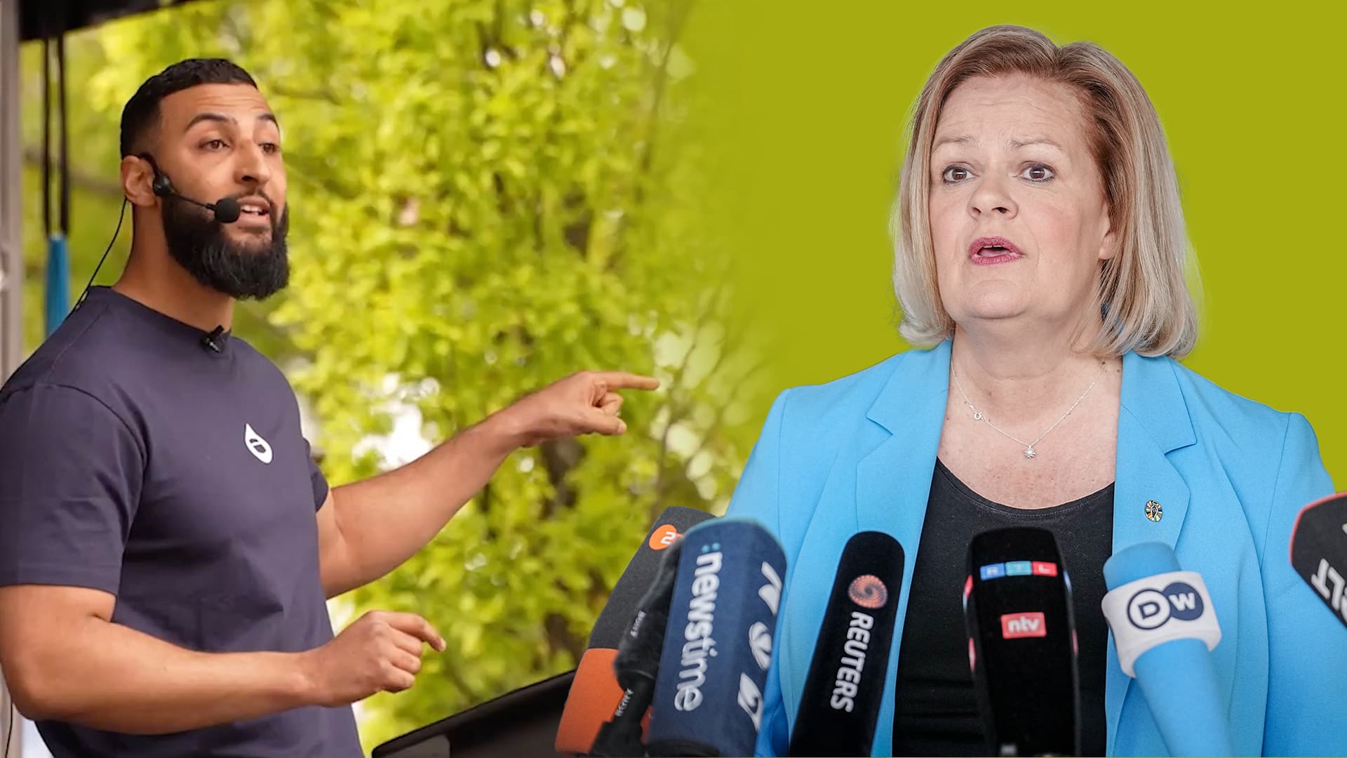Nach Islamisten-Demo: Faeser kündigt plötzlich Ausweisung deutscher Staatsbürger an