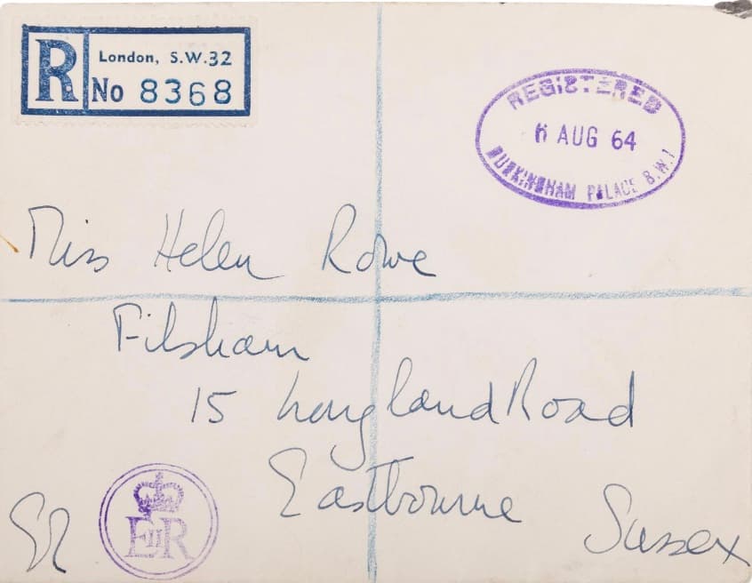 Auktionshaus versteigert persönlichen Brief von Queen Elizabeth II.