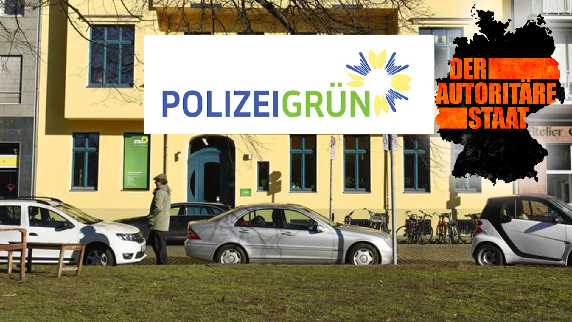 „Polizei Grün“: Das steckt hinter der Polizei in der Grünen-Parteizentrale