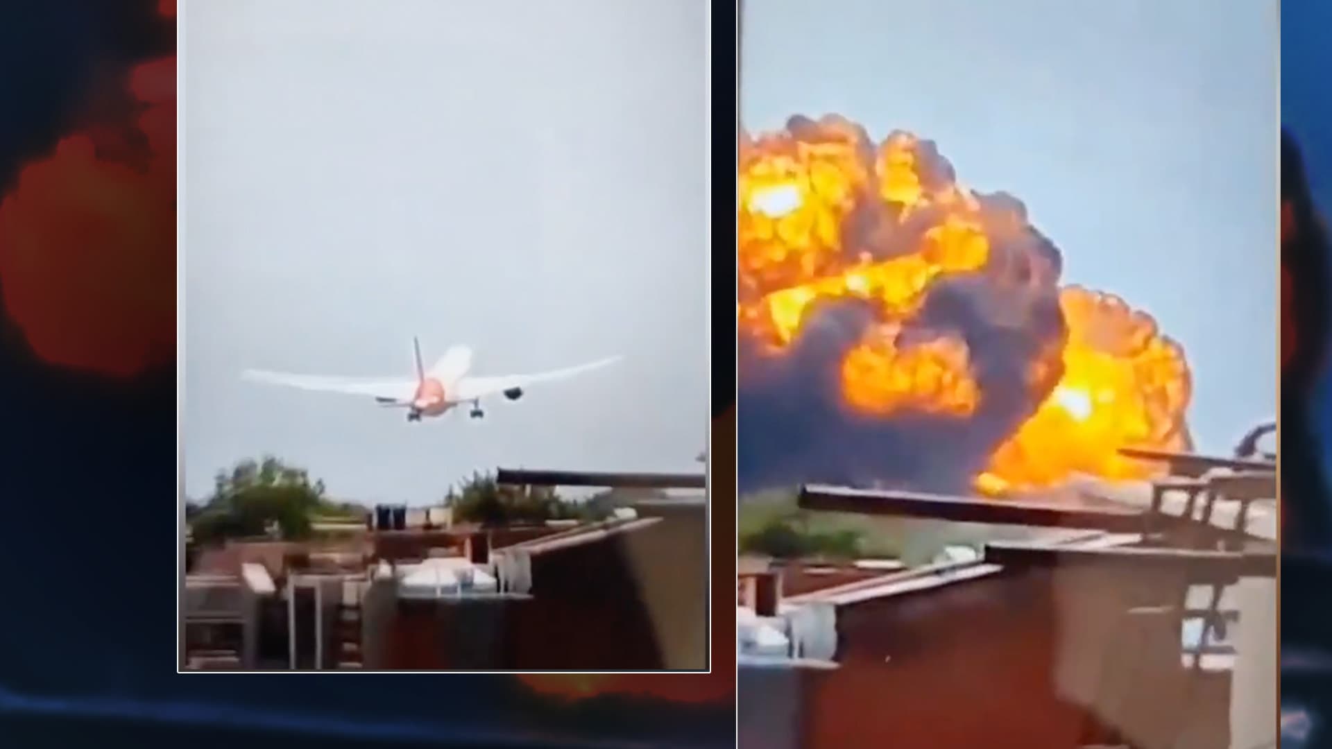 242 Menschen an Bord: Boeing 787 auf dem Weg nach London stürzt kurz nach dem Start ab