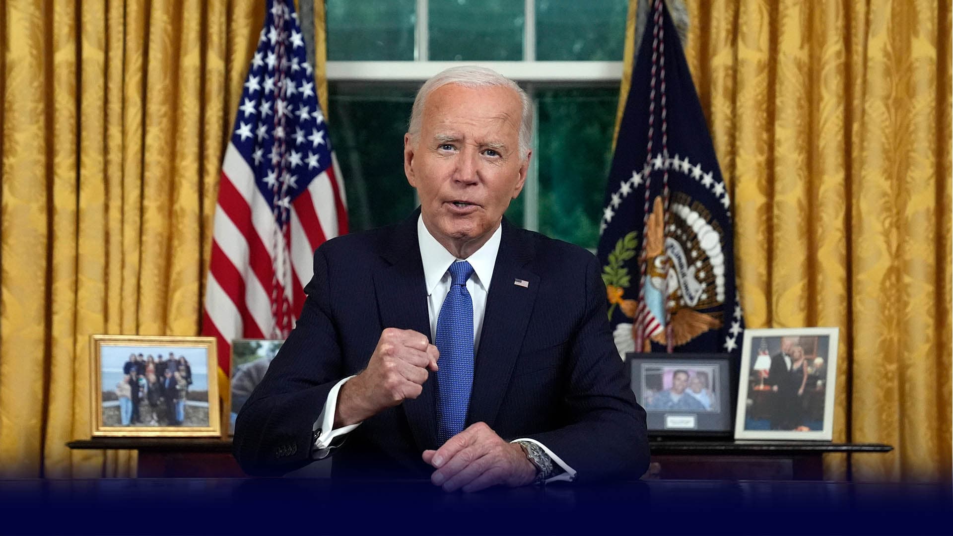 Joe Biden verkündet seinen Abschied in Würde, wenn auch nicht ganz freiwillig