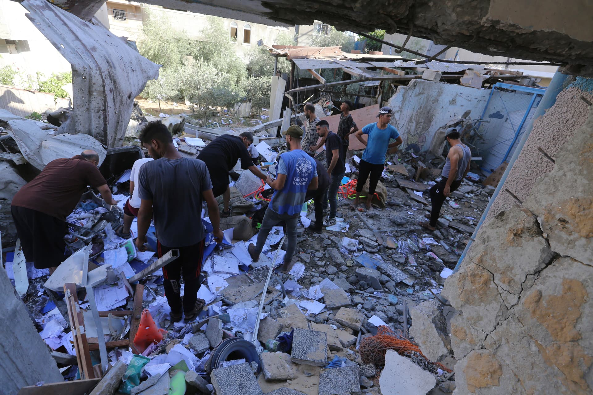 Israel bombardiert Hamas-Kommandoposten in einer Schule