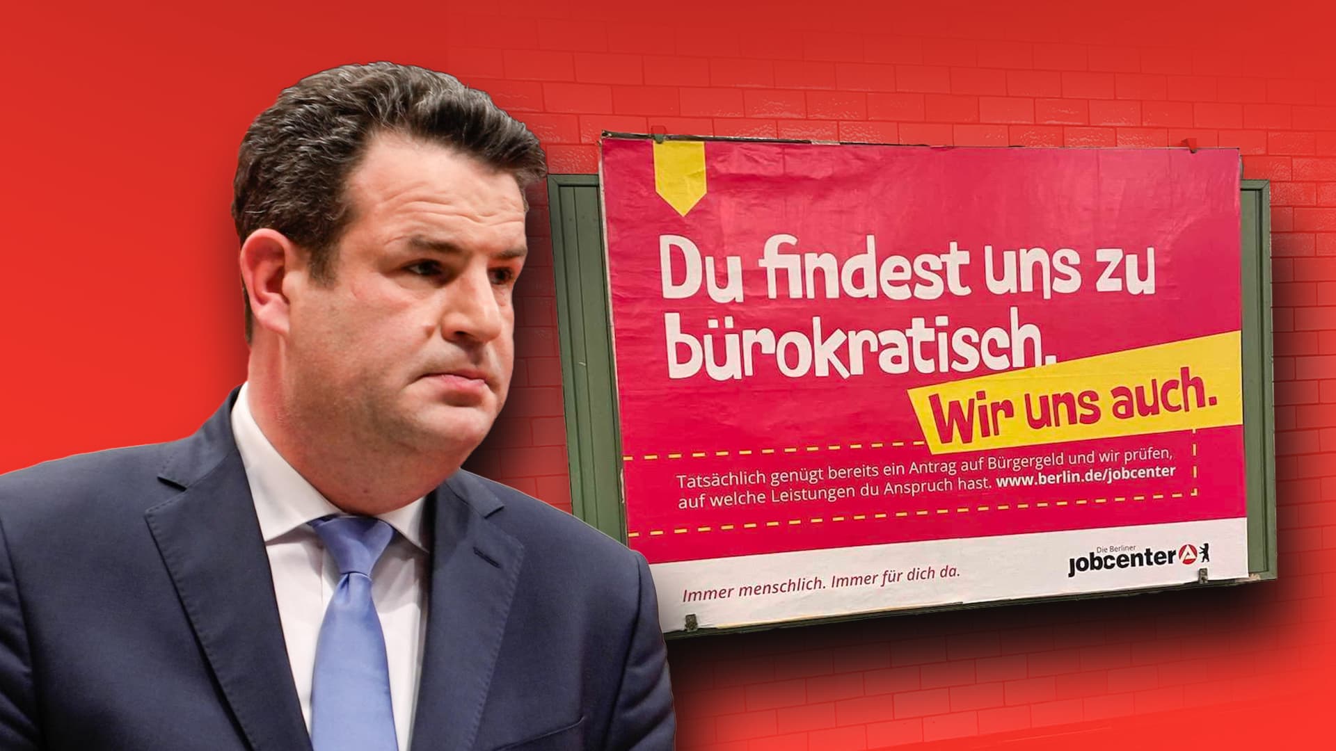 Das Jobcenter plakatiert Werbung fürs Bürgergeld – und verhöhnt damit jeden, der hart arbeitet