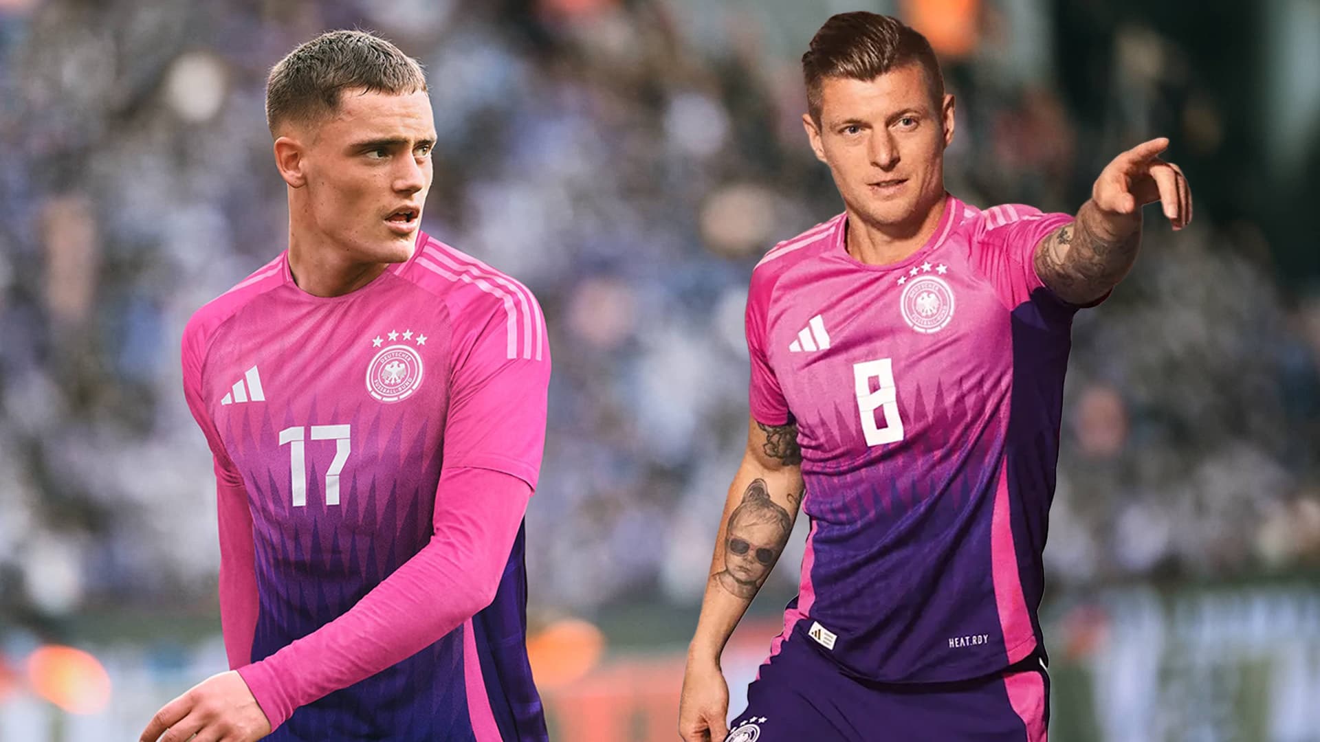 Debatte um deutsche EM-Trikots: „Beckenbauer hätte niemals Pink getragen“