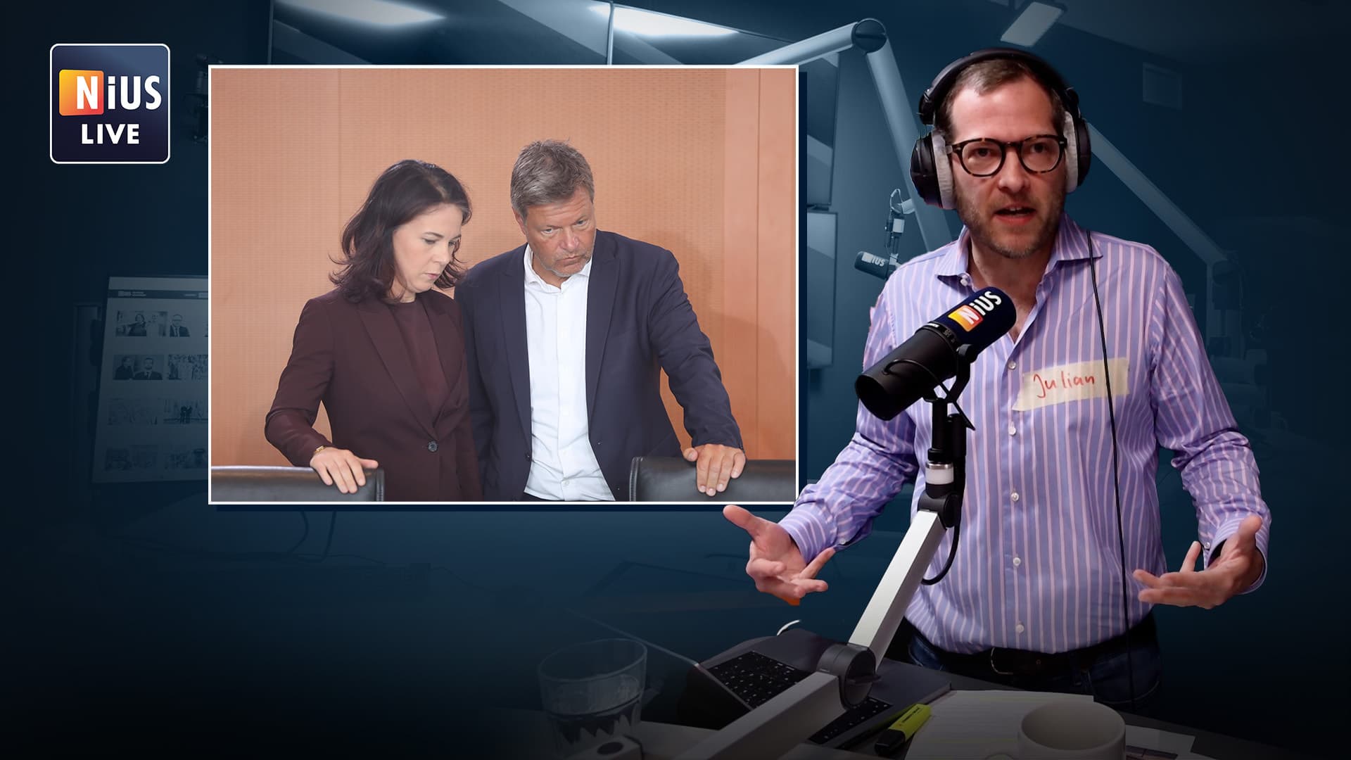NIUS LIVE: „Grüne Partei versteht dieses Land als Labor für die eigene Ideologie”