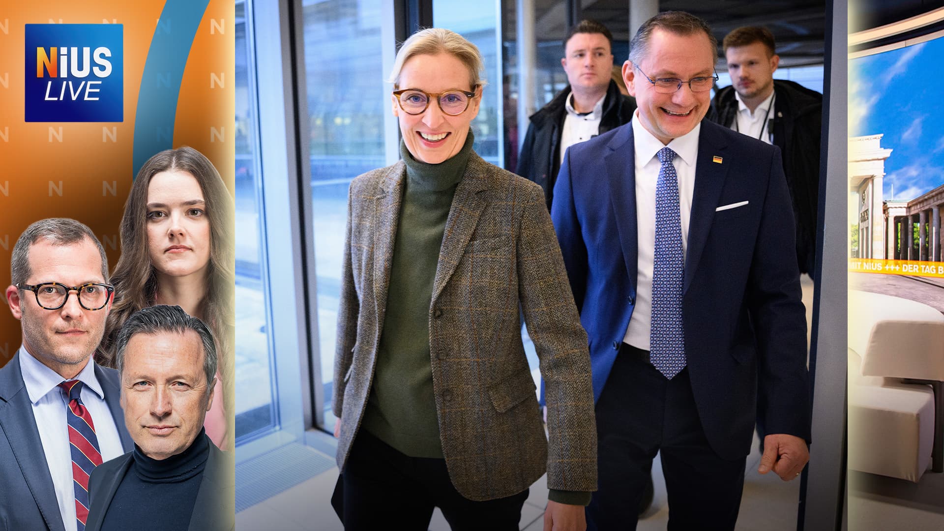 Das war NIUS Live: Triumph für AfD – Gericht zerlegt Verfassungsschutz