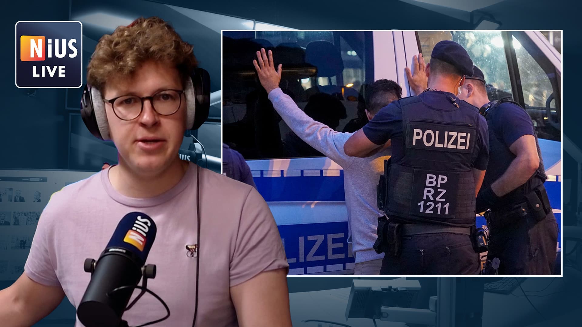 NIUS LIVE: „Wir erleben eine Einwanderung des Faustrechts“