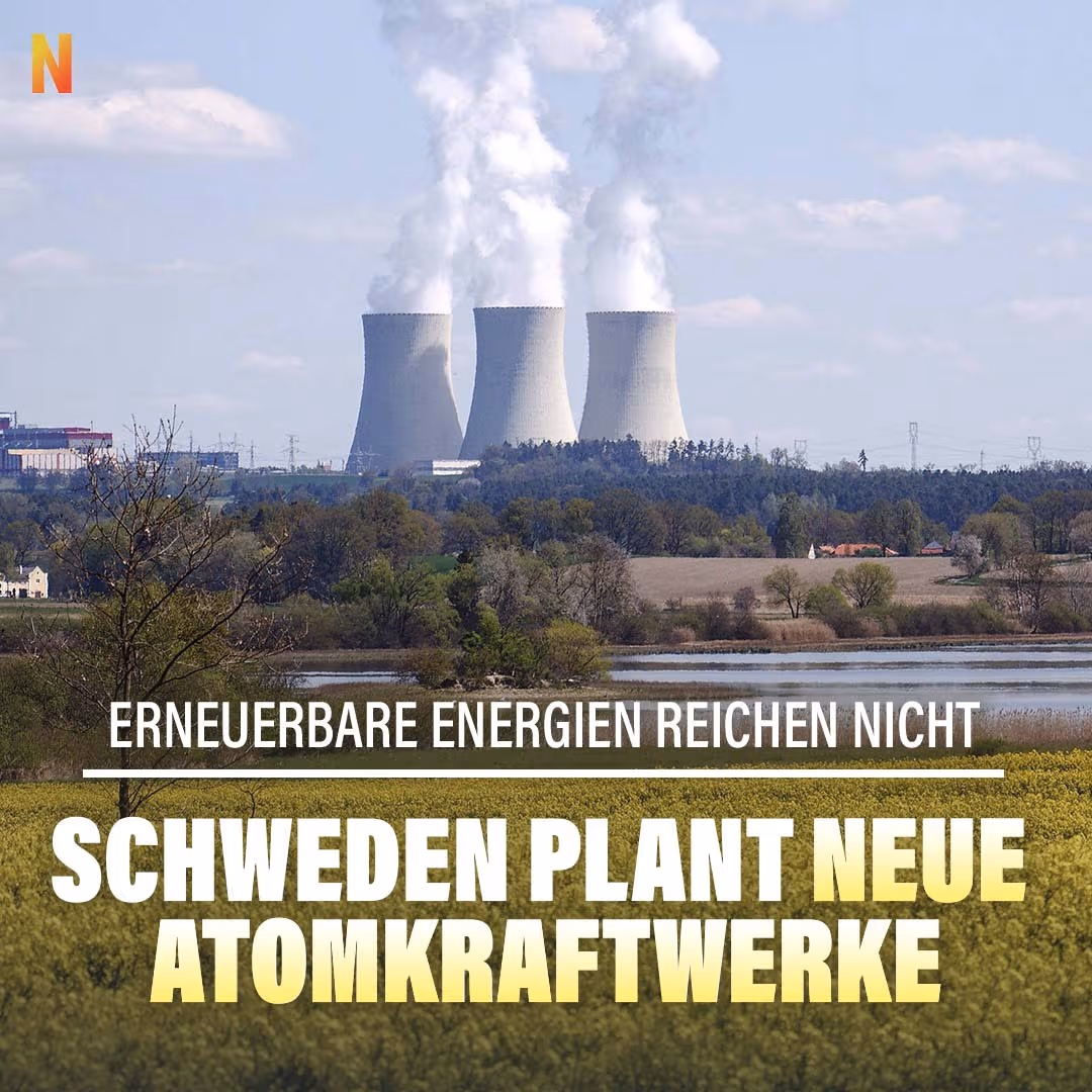 Schweden plant neue Atomkraftwerke