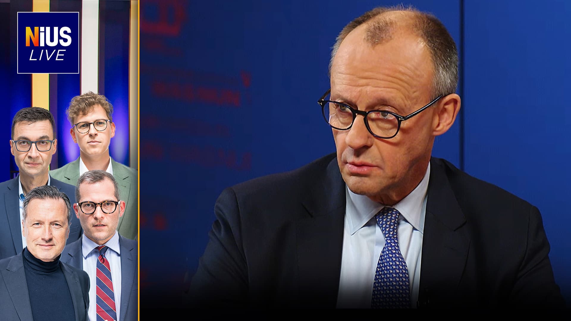 NIUS Live am Donnerstag: Merz wackelt! Jetzt spricht der Kanzler