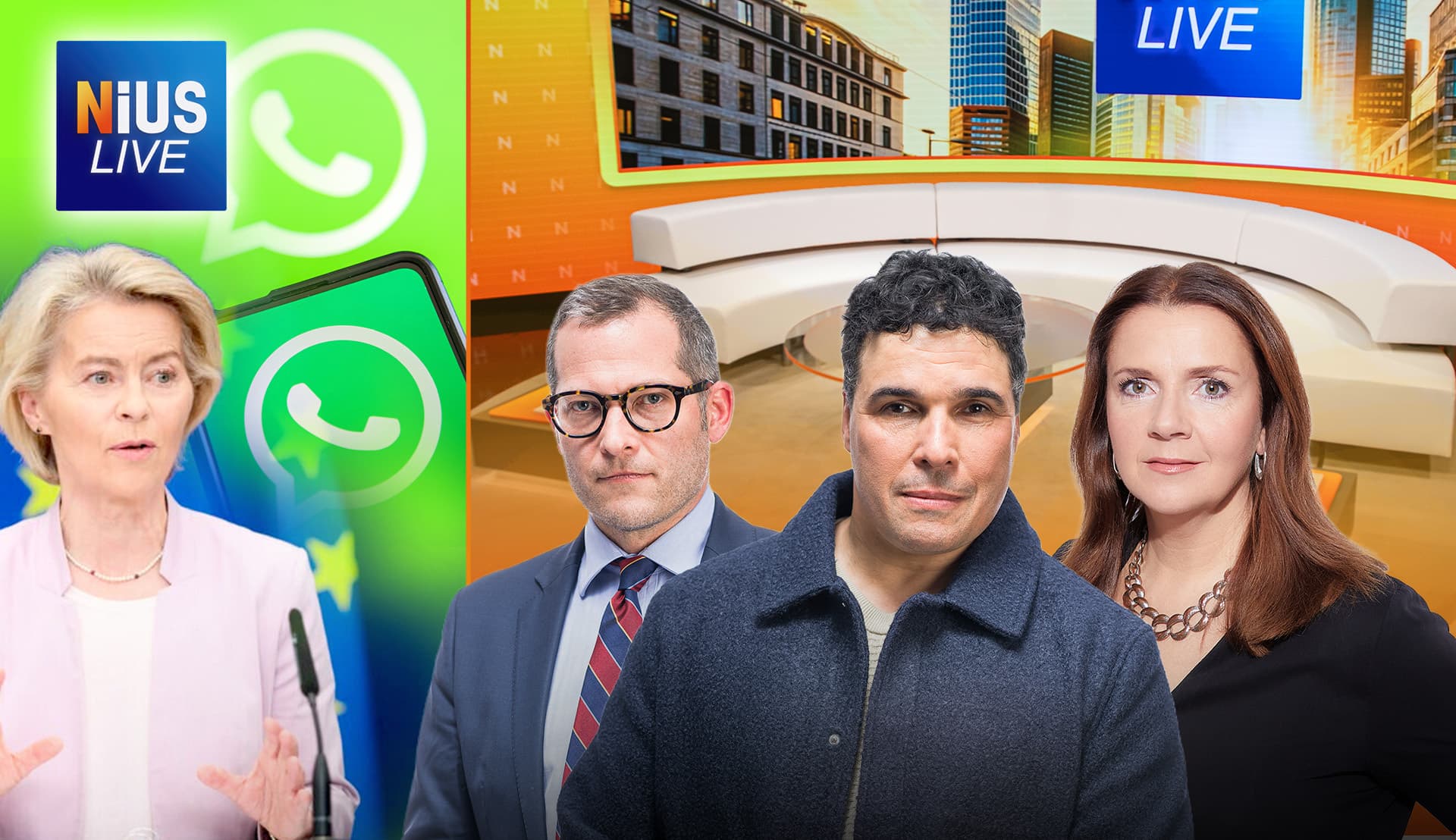 Das war NIUS Live am Dienstag: Regierung will unsere Whatsapp lesen