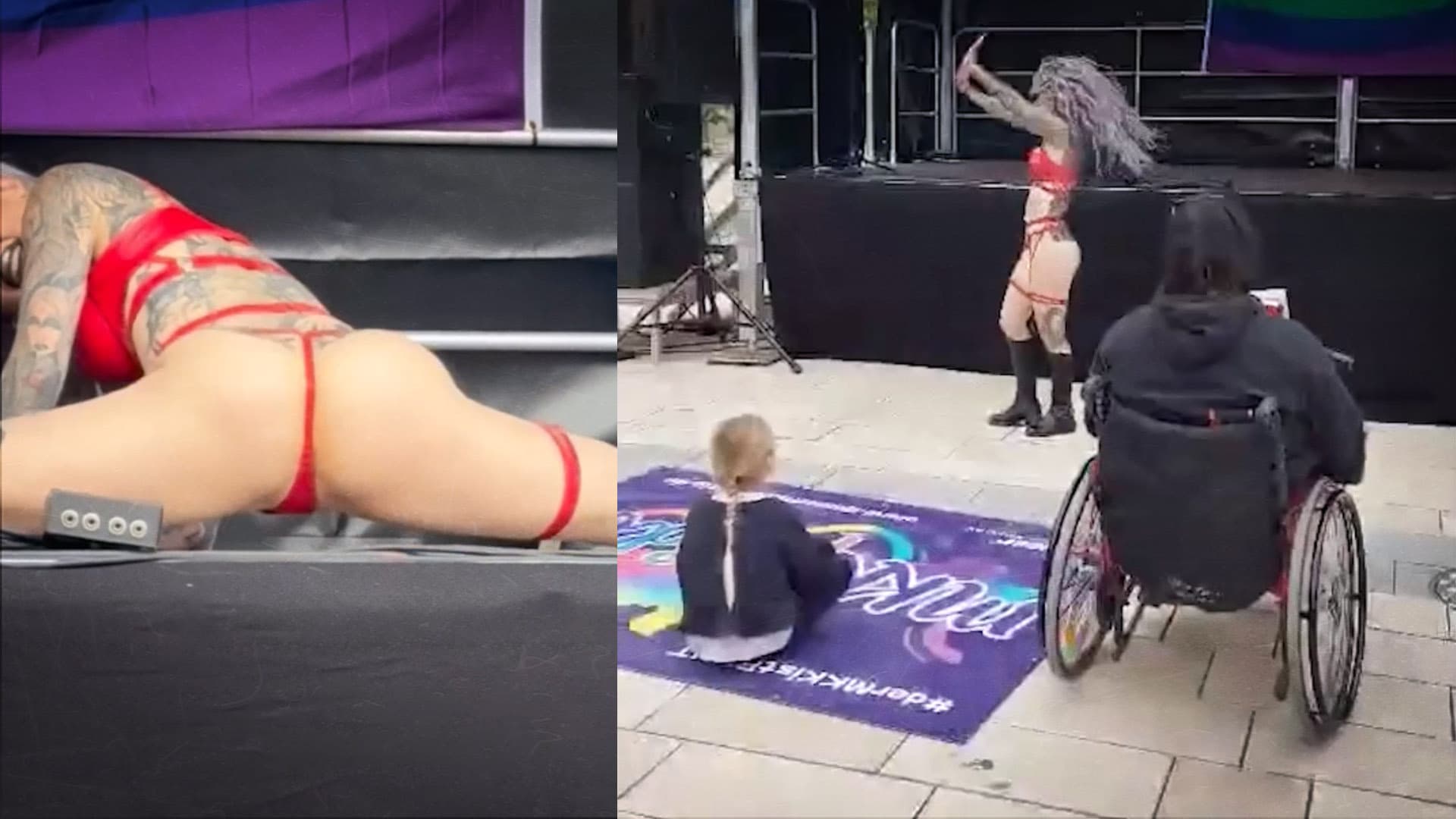 Drag-Queen-Show für Kinder beim CSD in Schlüchtern