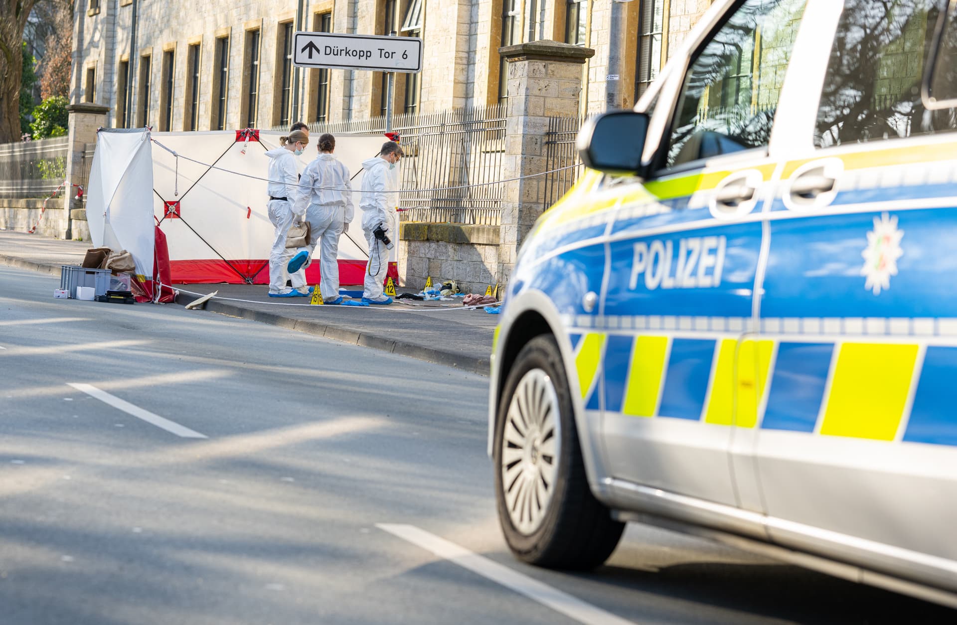 Messer-Attacke in Bielefeld: Täter gefasst – Zwei Verletzte