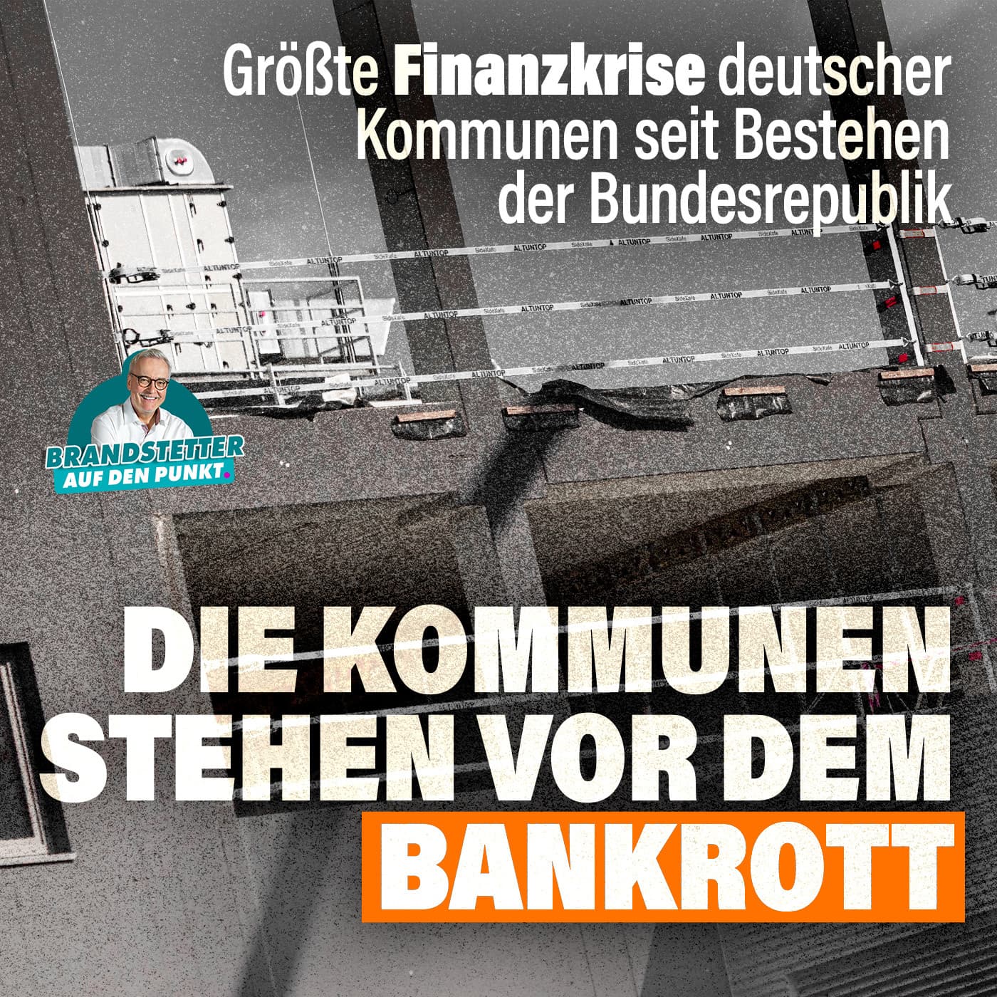 Größte Finanzkrise deutscher Kommunen seit Bestehen der Bundesrepublik: Die Kommunen stehen vor dem Bankrott