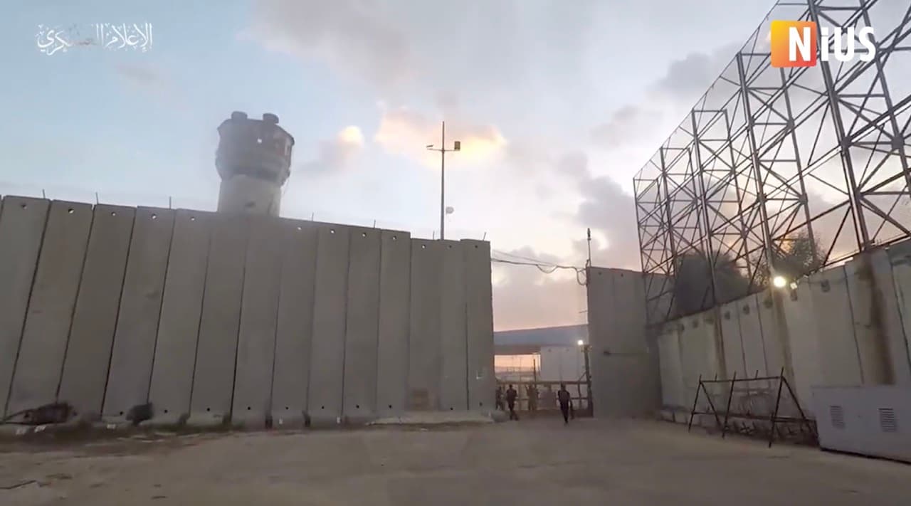 Hamas veröffentlicht Video: So wurde Israels Grenze überrannt
