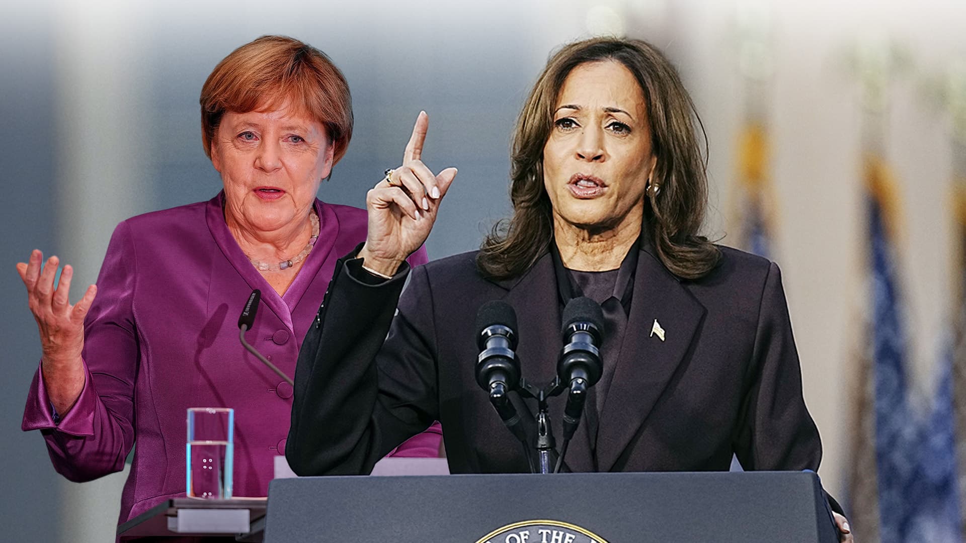 Merkel setzte bei der US-Wahl auf Kamala Harris