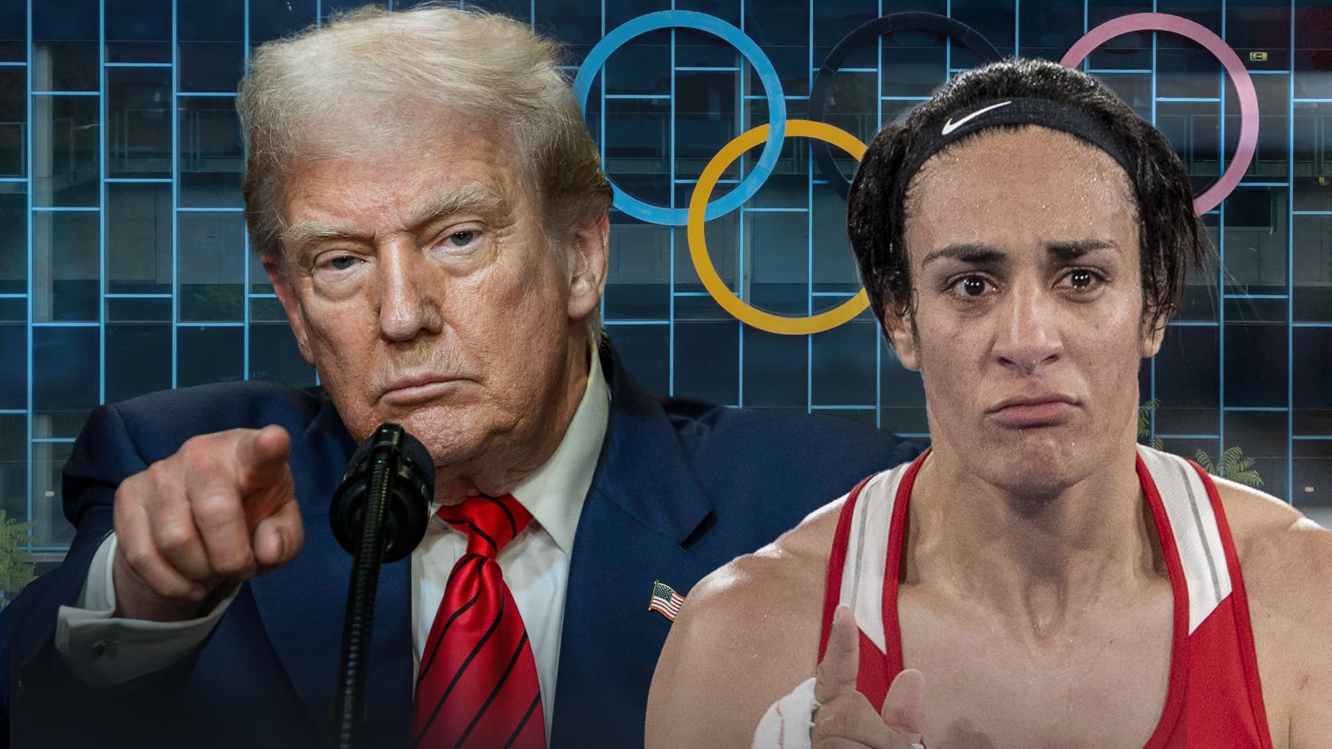 Transgender-Verbot: Wie Trump und der Fall Imane Khelif das Olympische Komitee unter Druck setzen