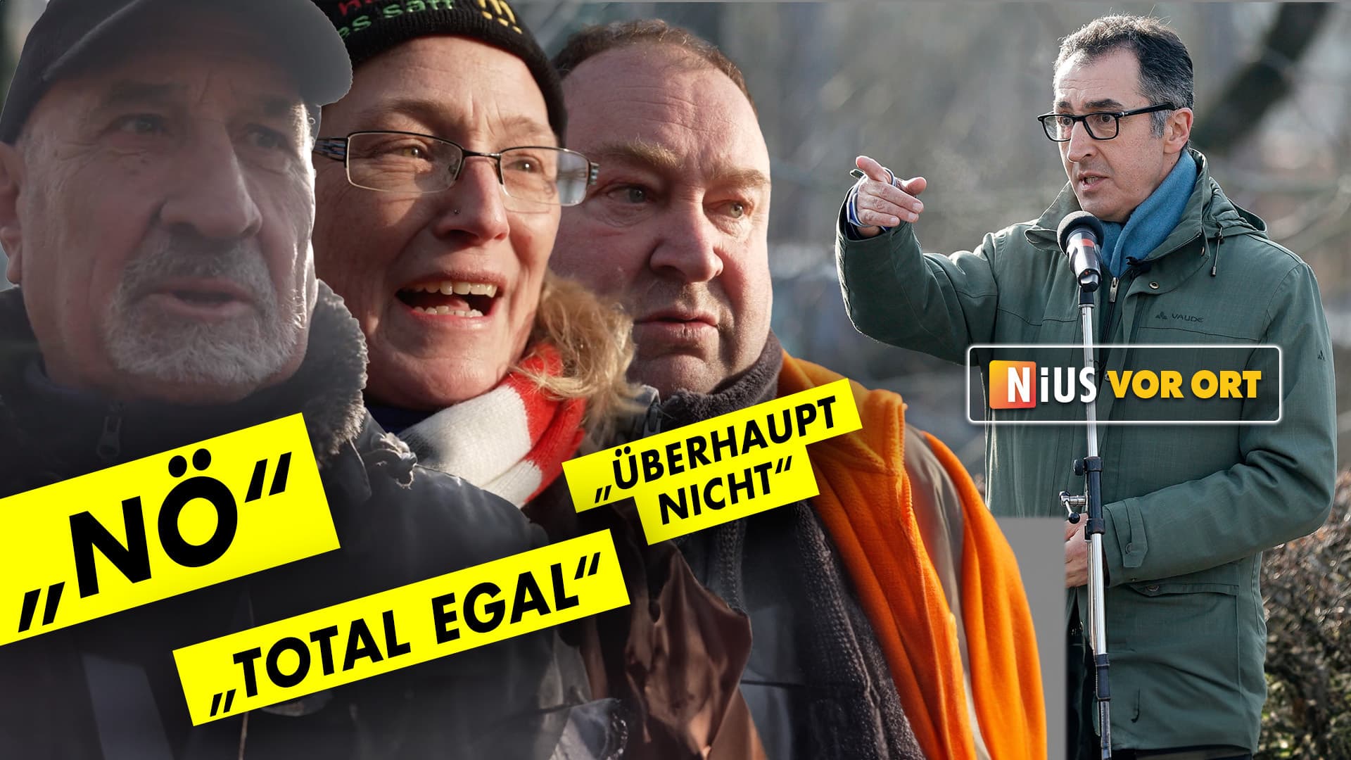 Liebe Bauern: Ist Özdemir eine Zumutung, weil er türkische Wurzeln hat? Die Bauern: „Nö“ – „Total egal“ – „Überhaupt nicht“