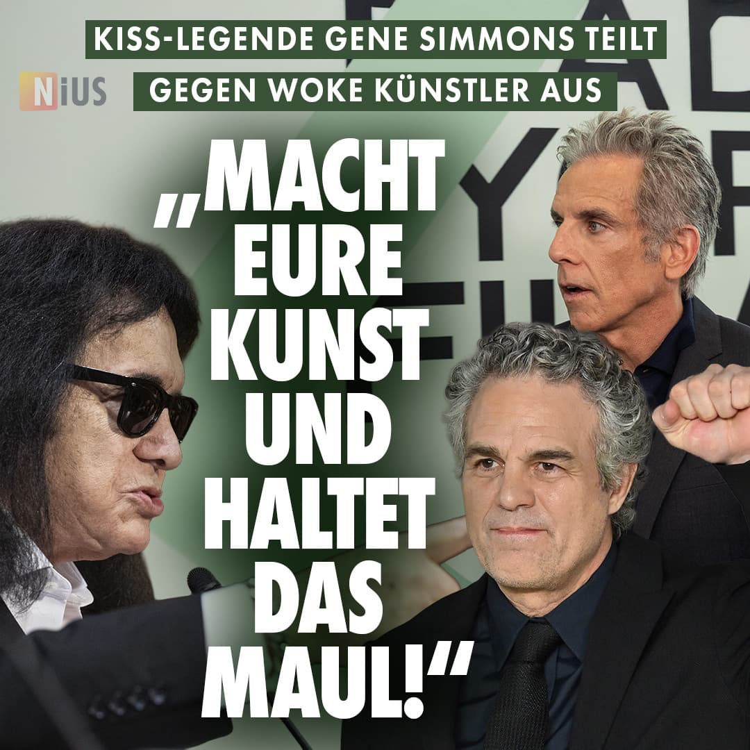 KISS-Legende Gene Simmons teilt gegen woke Künstler aus: „Macht eure Kunst und haltet das Maul!“