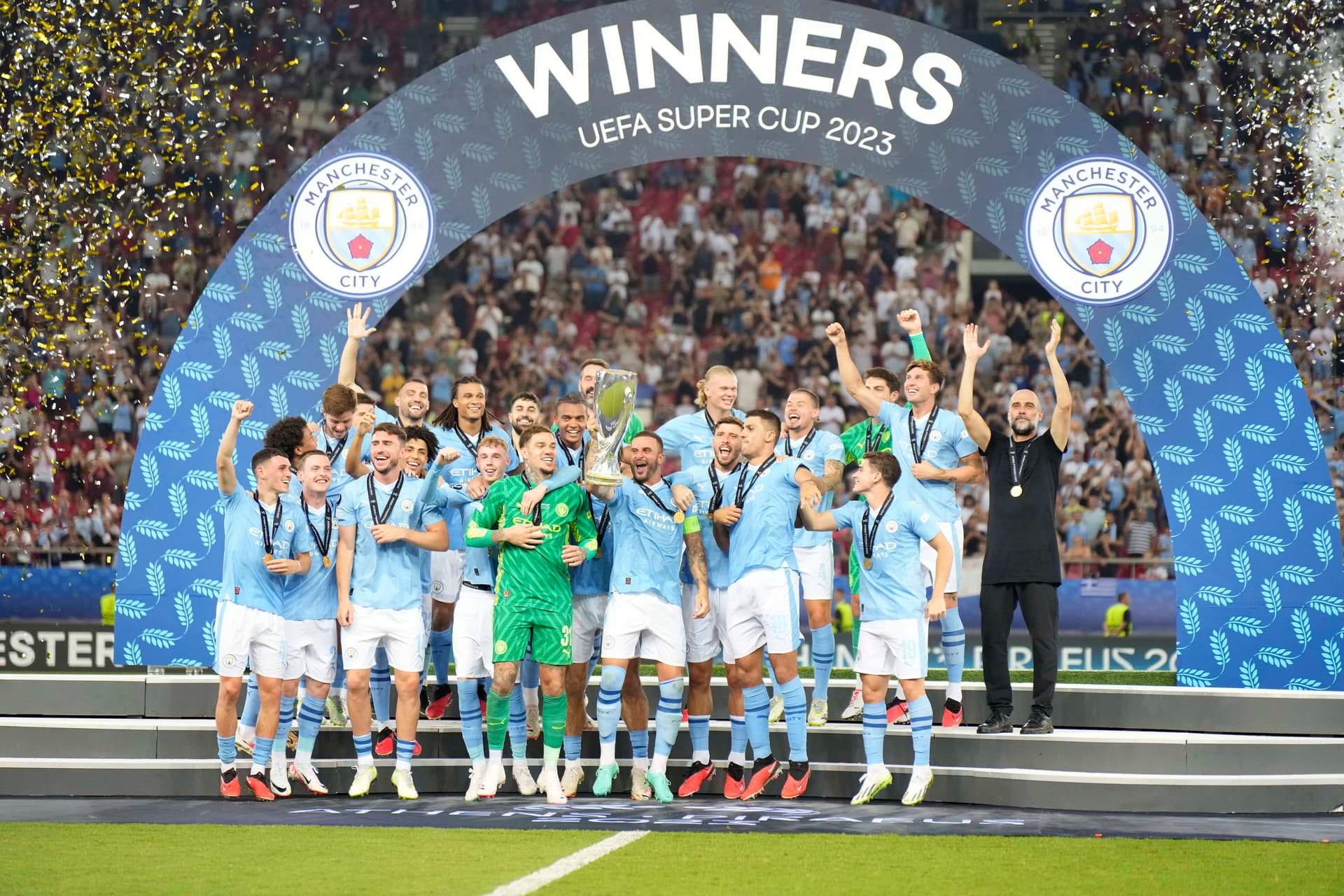 Guardiolas Man City gewinnt UEFA-Supercup gegen Sevilla