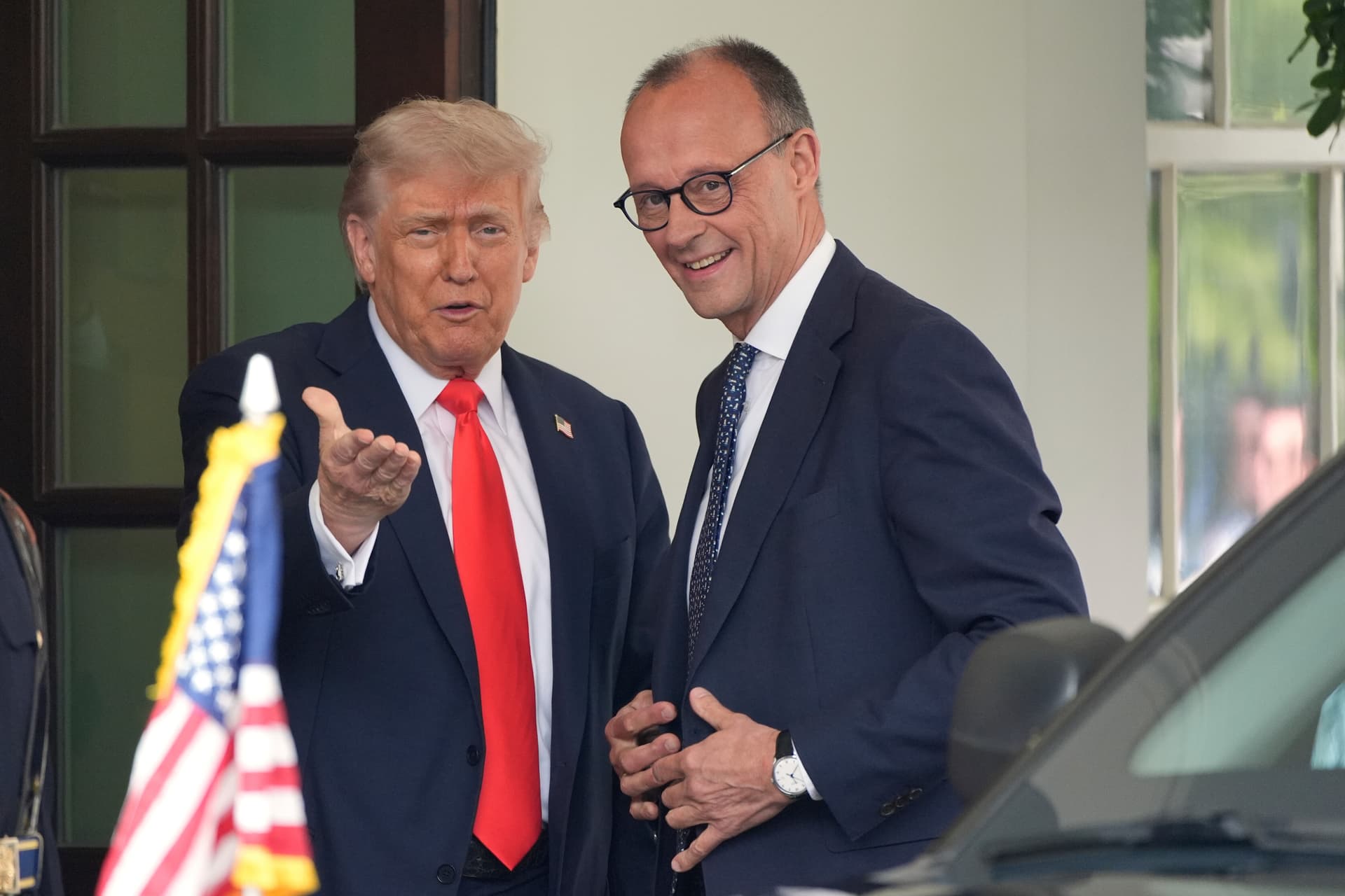 Merz: Trump hat „ein Interesse an Zusammenarbeit, vor allem mit uns in Deutschland“