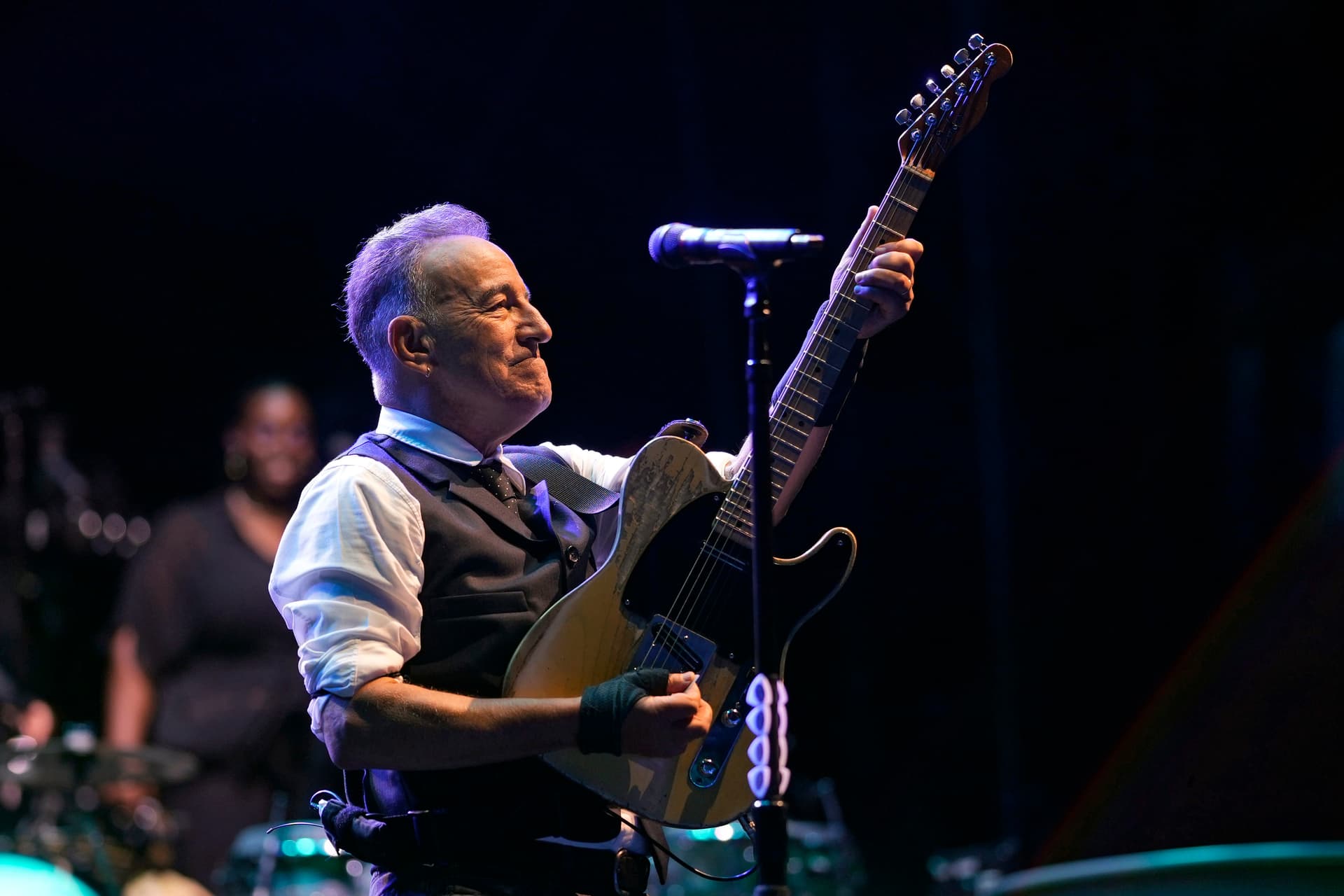 US-Präsidentenwahl: Bruce Springsteen unterstützt Harris und Walz