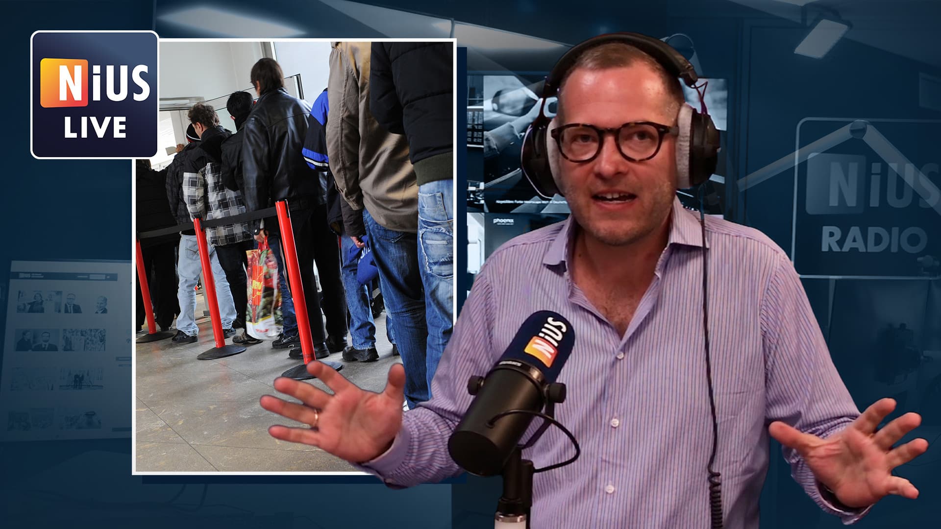 NIUS Live: „Die Migration der letzten 10 Jahre hat mit Fachkräften rein gar nichts zu tun“