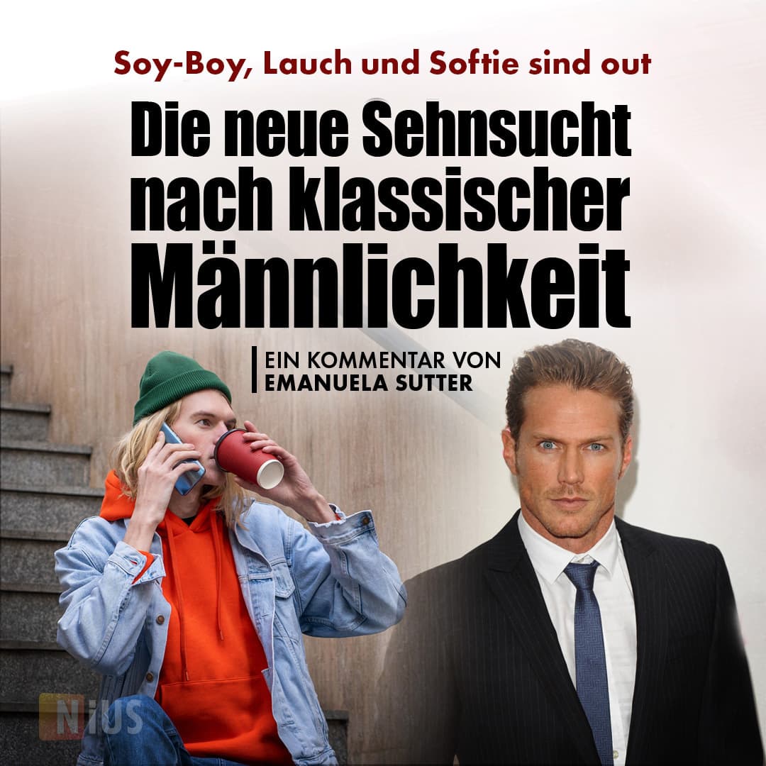 Soy-Boy, Lauch, Softie sind out: Die neue Sehnsucht nach klassischer Männlichkeit