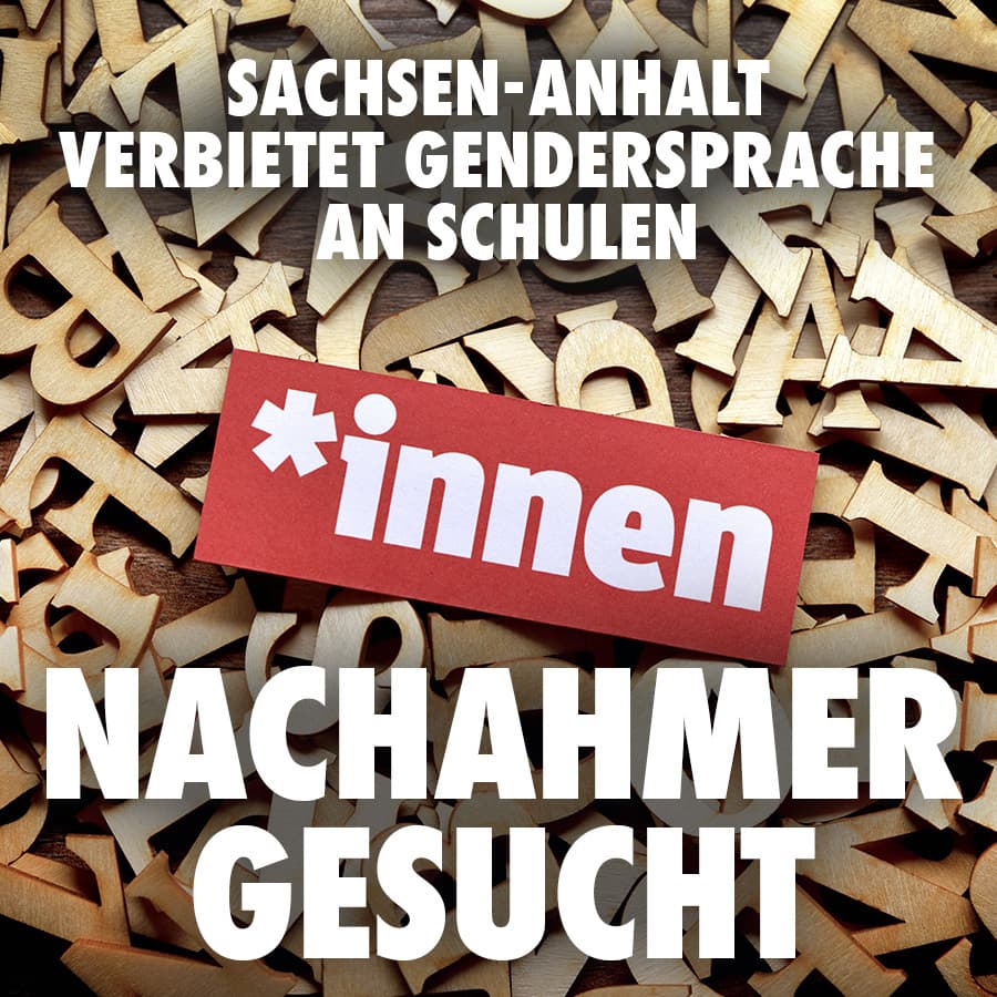 Sachsen-Anhalt verbietet Gendersprache an Schulen: Nachahmer gesucht