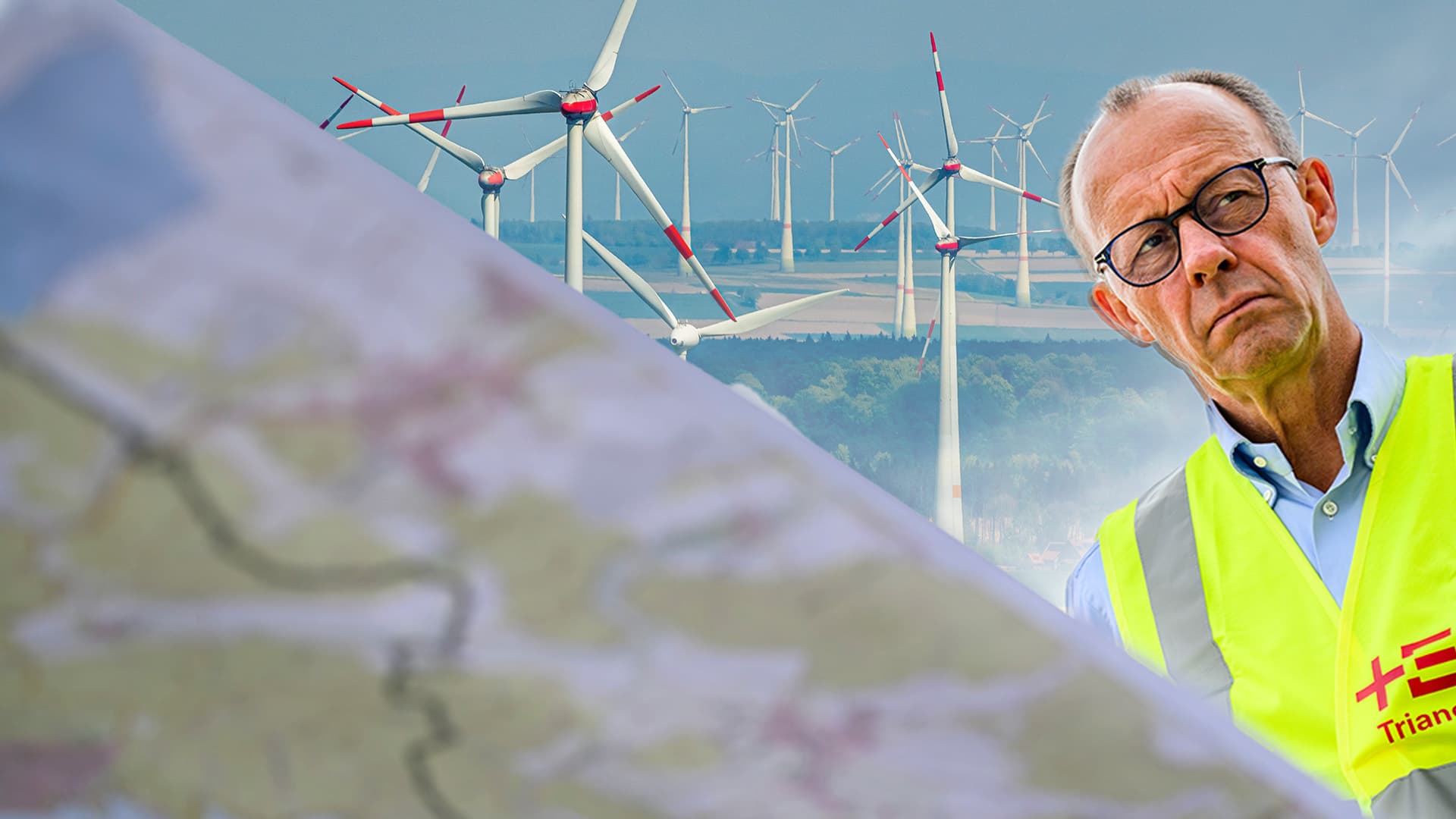 Sie sollen 250 Meter hoch werden: Riesen-Ärger um Riesen-Windräder im Wahlkreis von Friedrich Merz – der Kanzler besuchte sogar die Baustelle