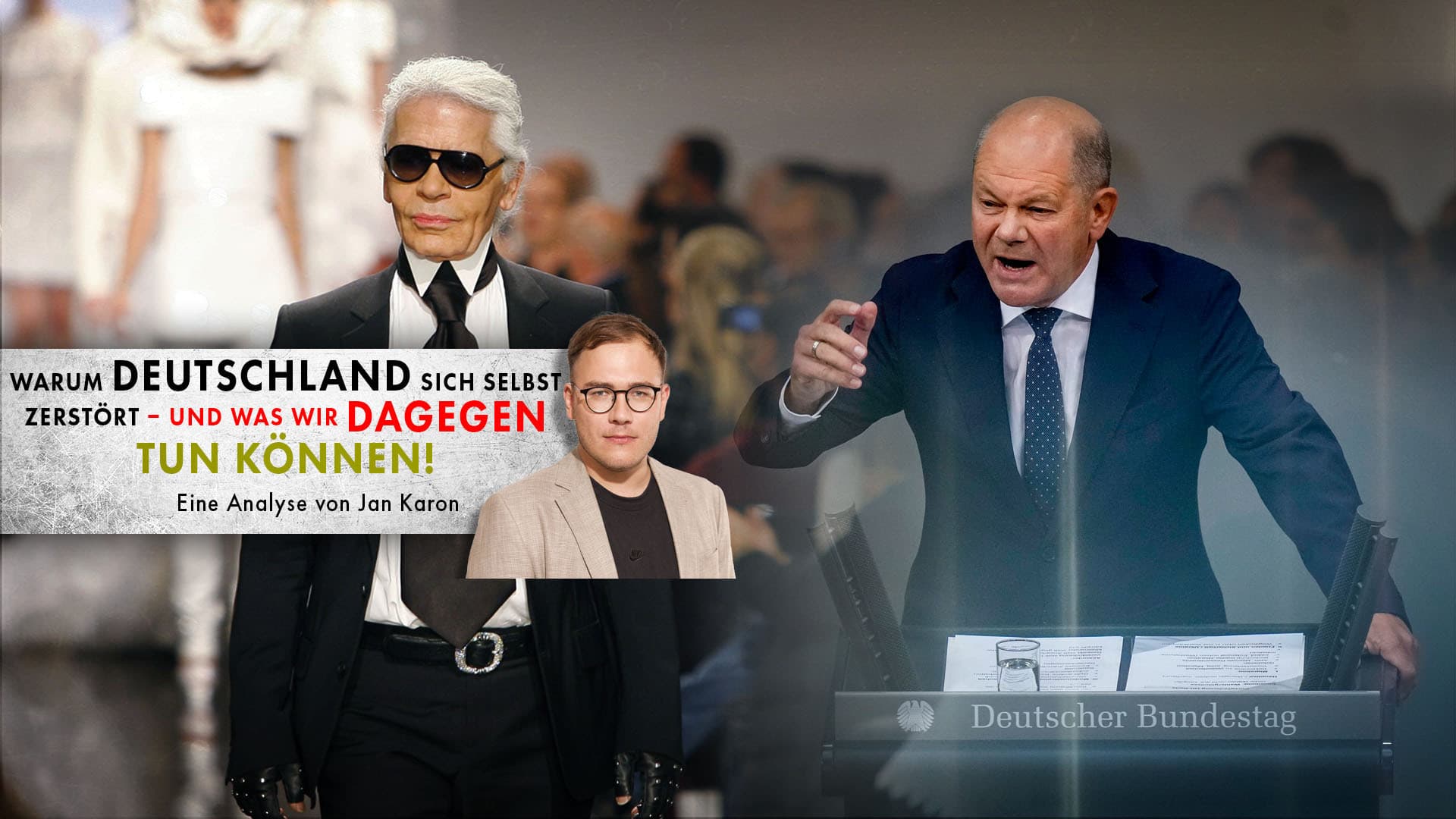 Lagerfeld sagte, wir holen die Todfeinde der Juden ins Land – und Deutschland instrumentalisiert den Holocaust für Migrationspolitik