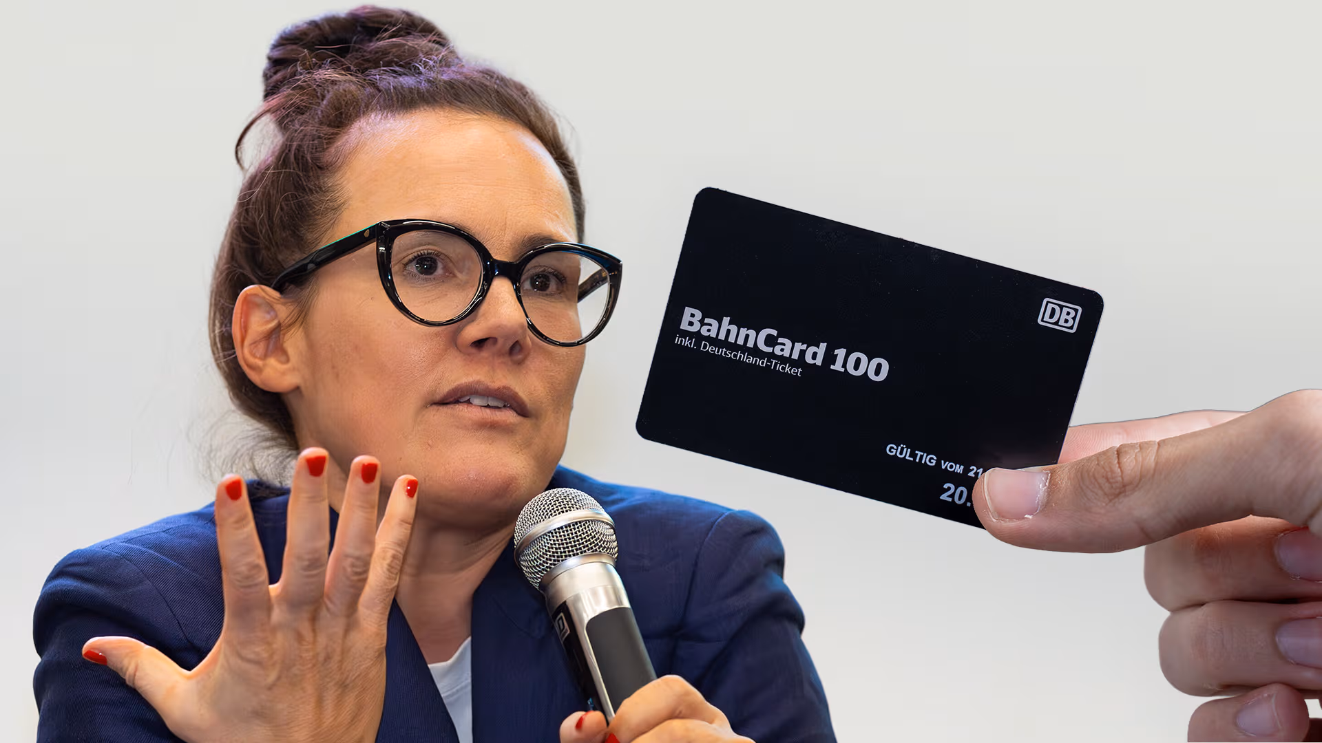 Verkehrswende in der 1. Klasse: „Mobilitätsexpertin“ von ARD und ZDF schnorrt sich 8.000 Euro für eine BahnCard 100 zusammen