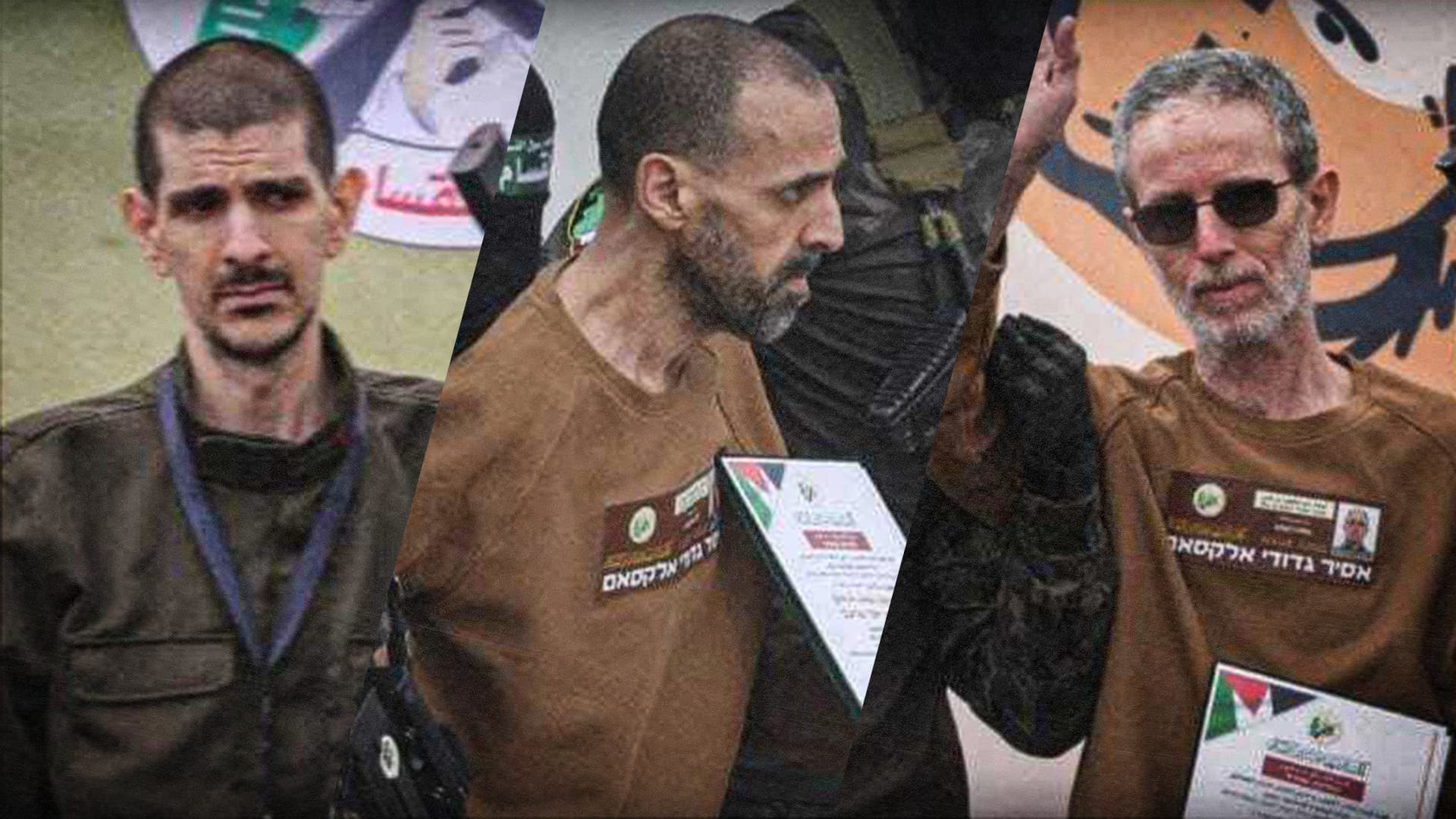 Drei Geiseln gegen 183 Straftäter: Israelische Männer kehren ausgehungert aus Hamas-Gefangenschaft zurück