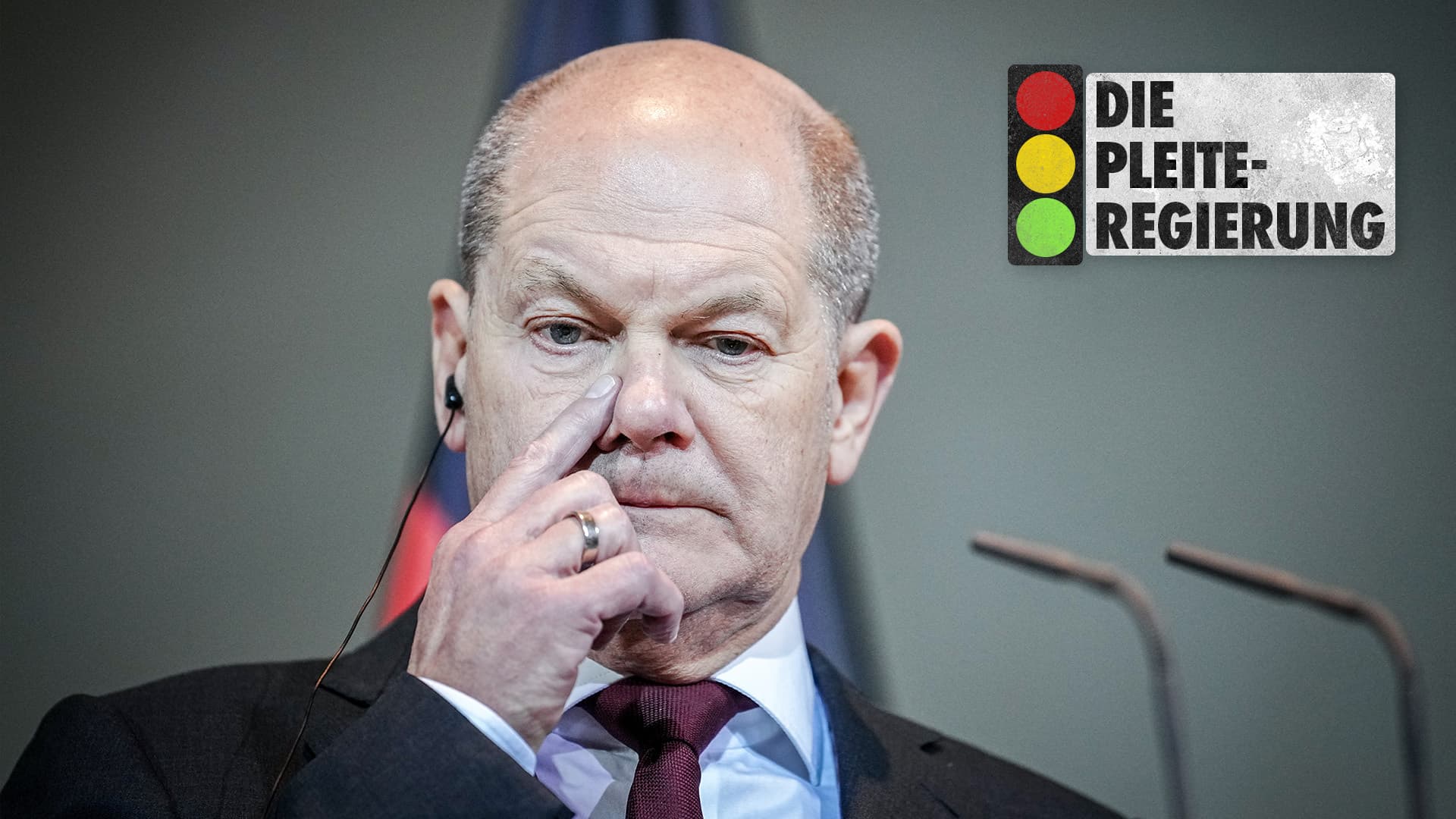 Schluss mit dem Ampel-Elend: Diese Rücktrittsrede sollte Kanzler Scholz noch heute halten!