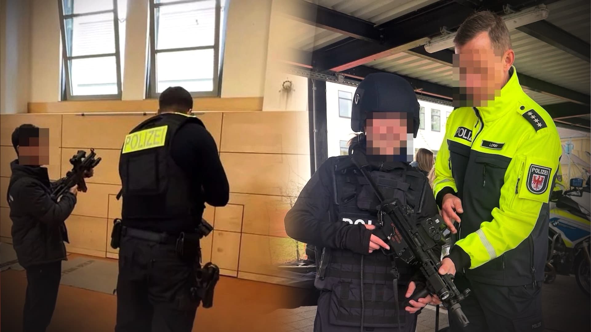 „Girls’ Day 2026“: Polizei lässt Schüler mit Maschinenpistolen posieren