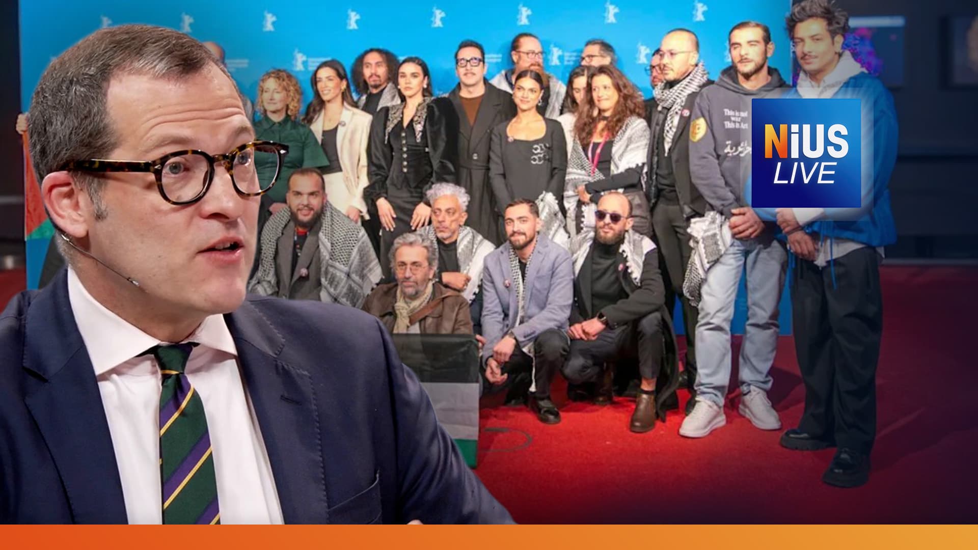 Julian Reichelt über Berlinale-Skandal: „Ich halte das Pali-Tuch für die neue Hakenkreuz-Binde“