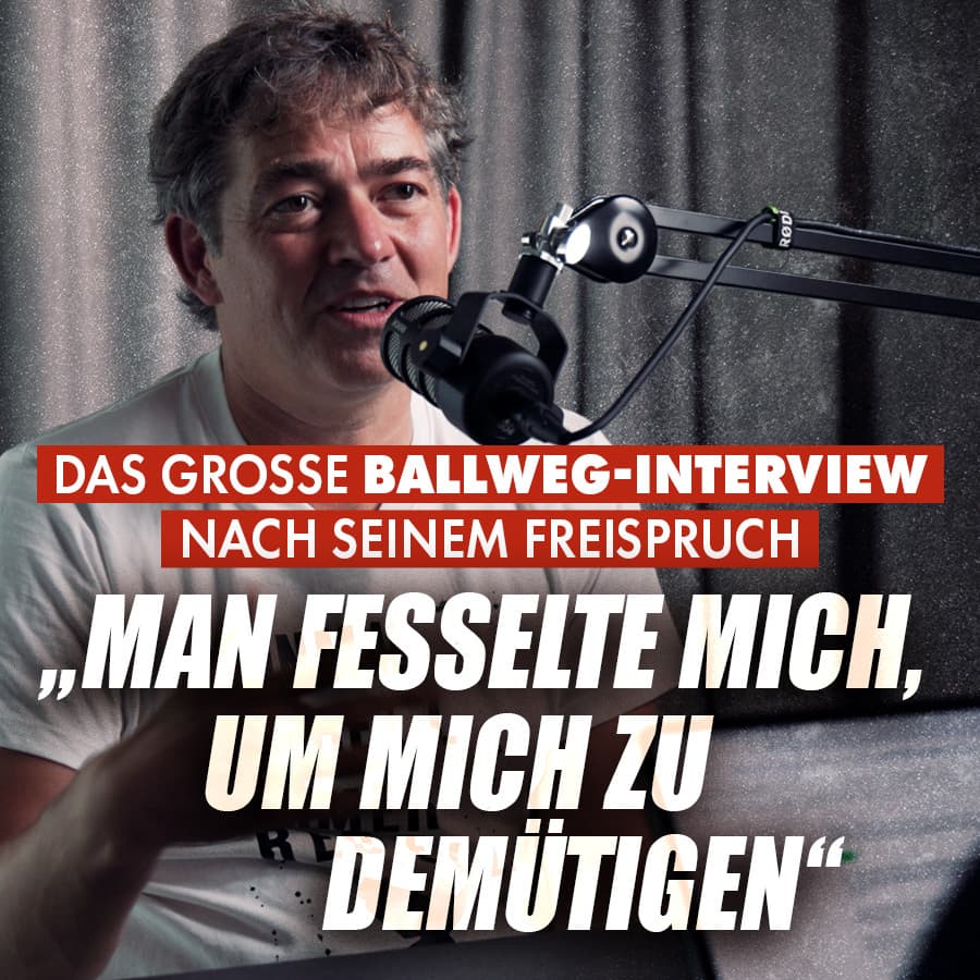 Michael Ballweg im großen NIUS-Interview: „Man fesselte mich, um mich zu demütigen“