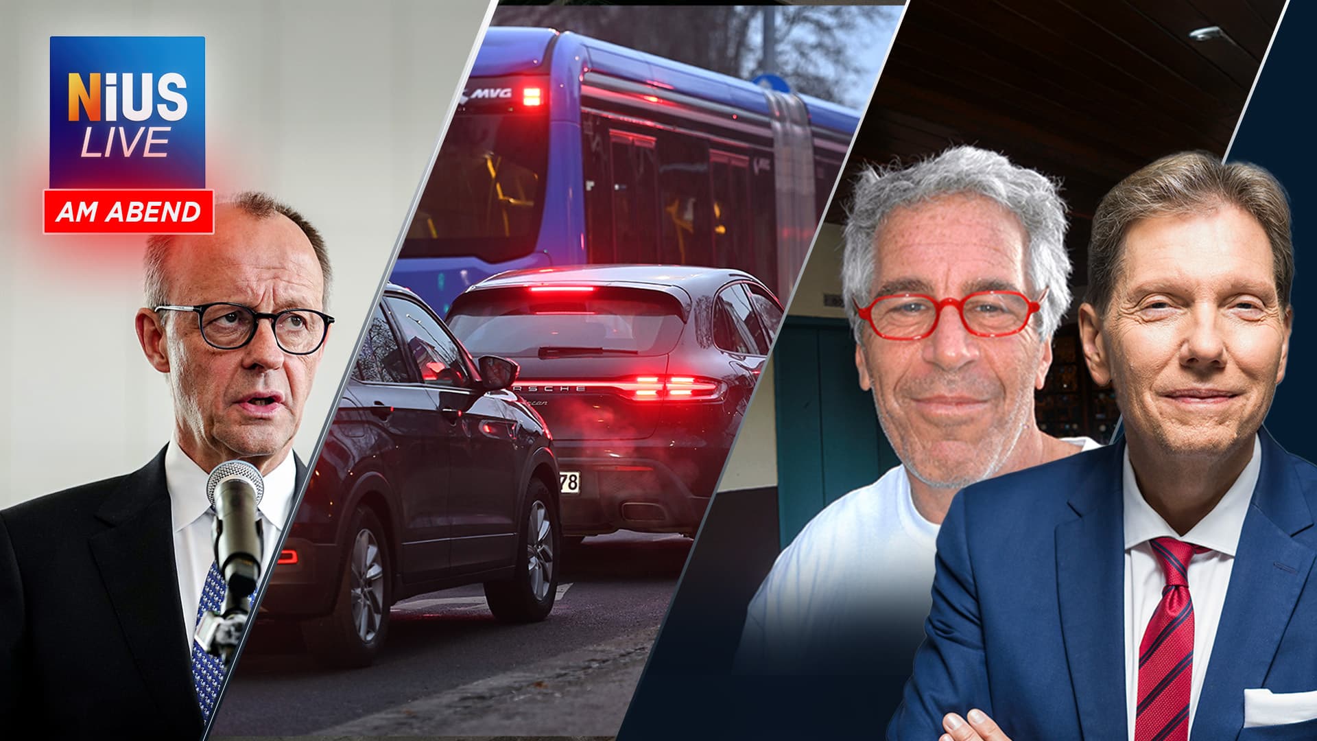 Das war NIUS Live am Abend: Könnten die Epstein-Akten Nigel Farage an die Macht bringen?