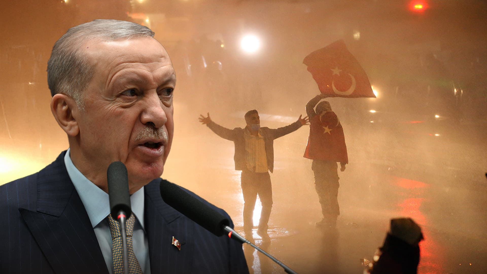 Wegen „Anstiftung zu Hass und Feindseligkeit“ in der Türkei: Erdogan sperrt Oppositionssender nach regierungskritischen Demos