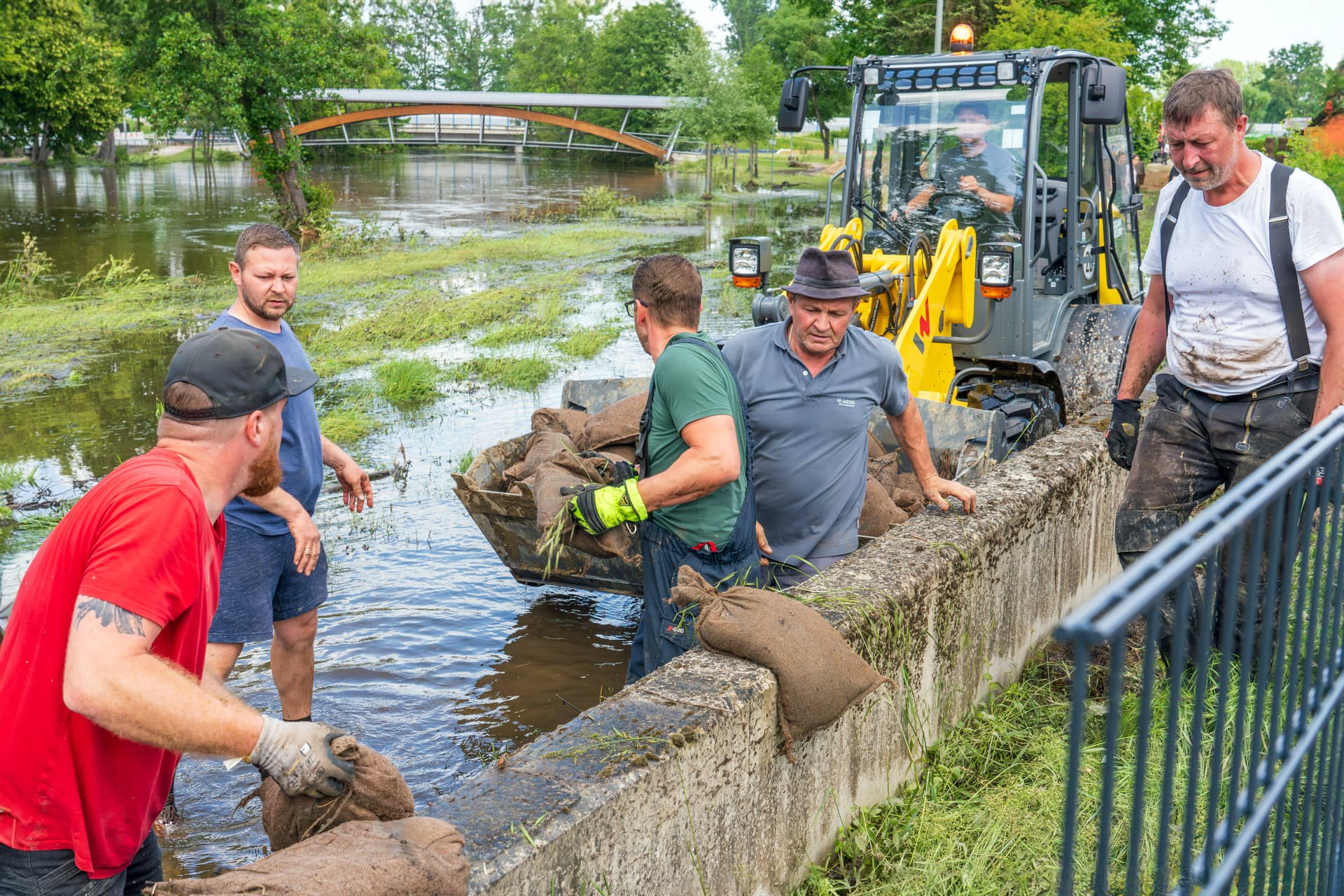 Hochwasser: Donau-Pegel bei knapp zehn Metern – Passau löst Katastrophenfall aus