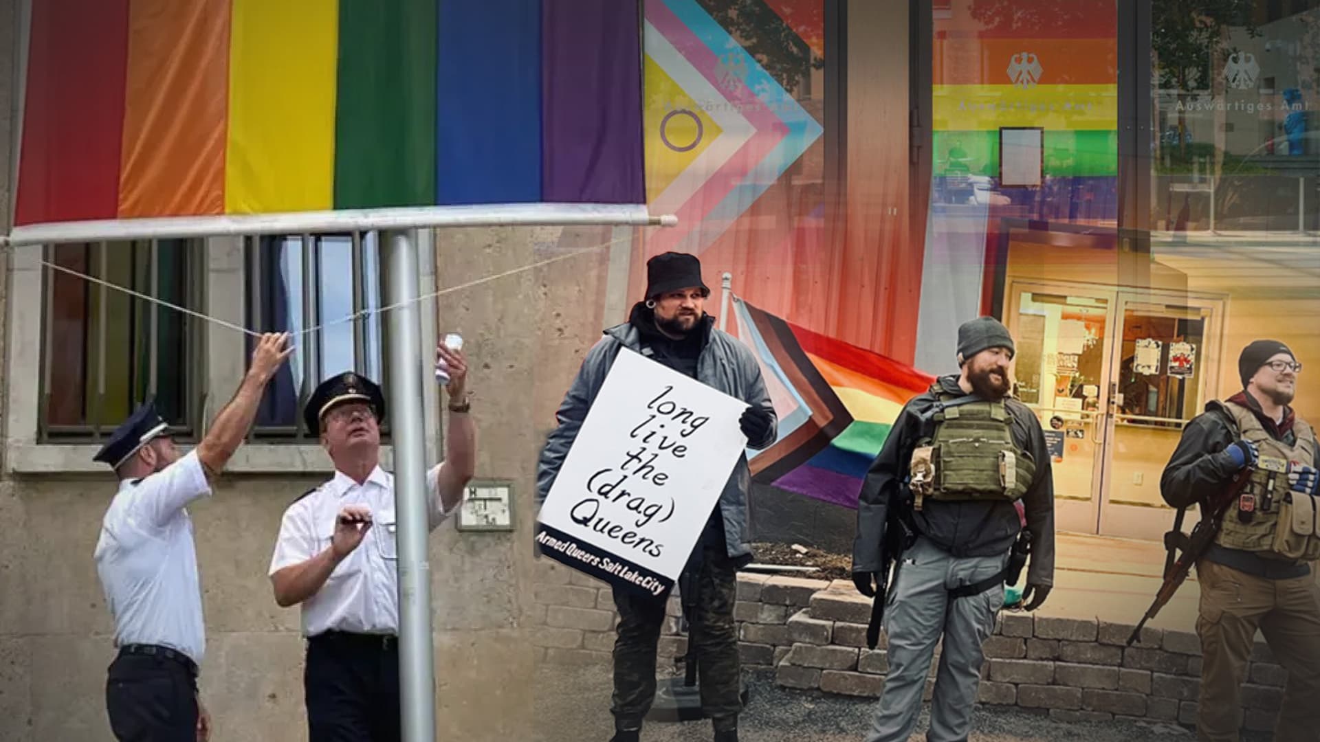 Wie konnte die Progress-Pride-Flagge in Deutschland so mächtig werden?