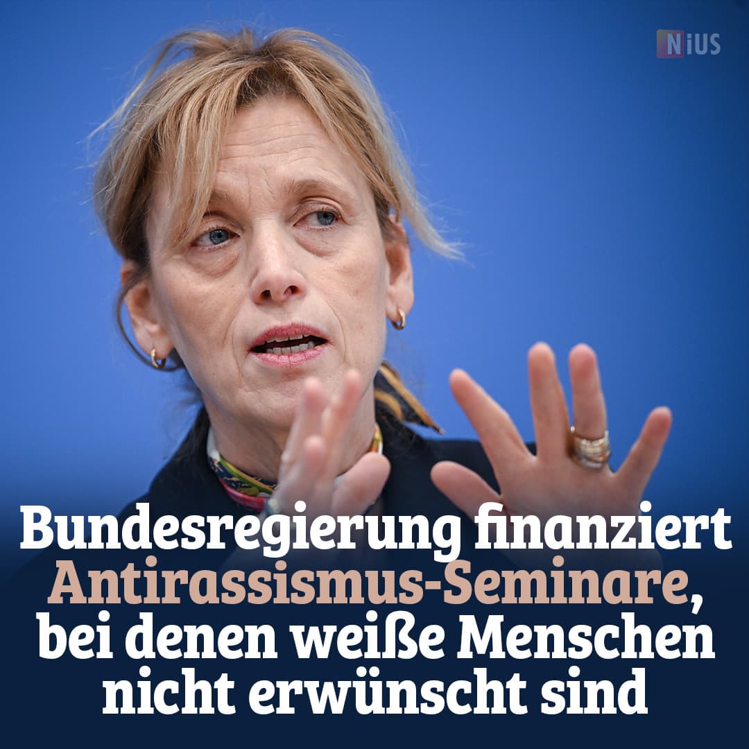 Bundesregierung finanziert Antirassismus-Seminare, bei denen weiße Menschen nicht erwünscht sind